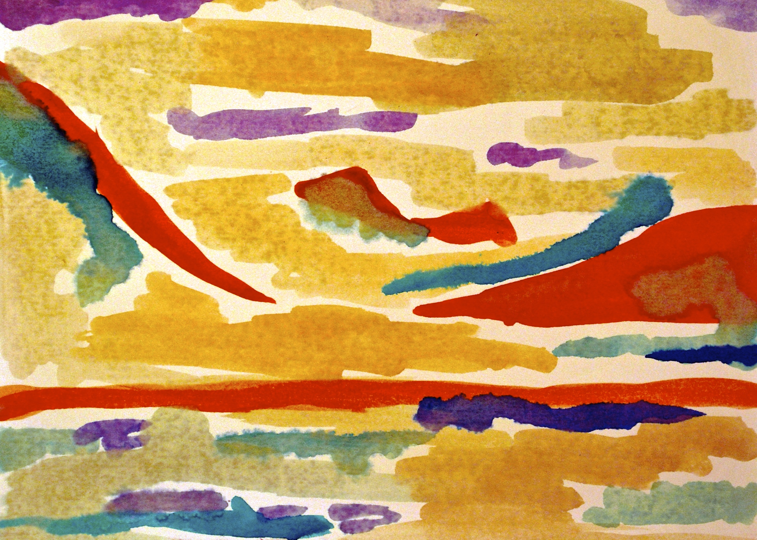 Landscape 2, 2008, acrylic