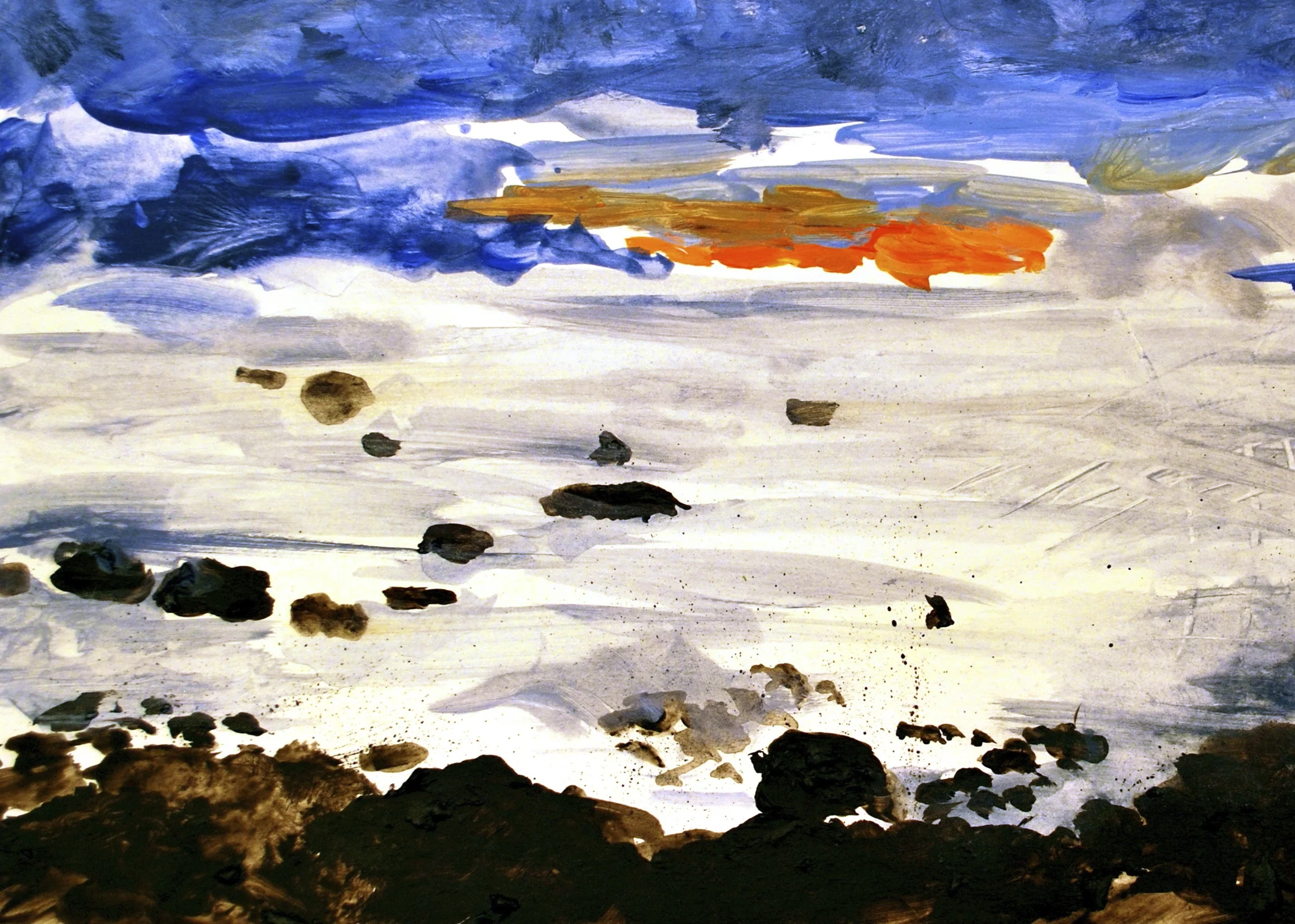 Landscape 5, 2008, acrylic