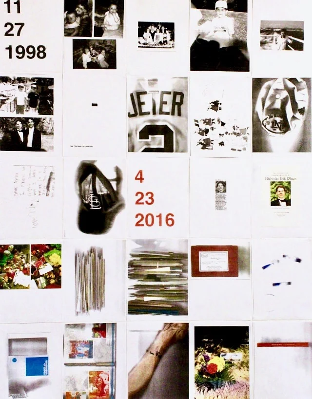 Nick 1, 2016, each page 8 1/2” x 11”, photocopies