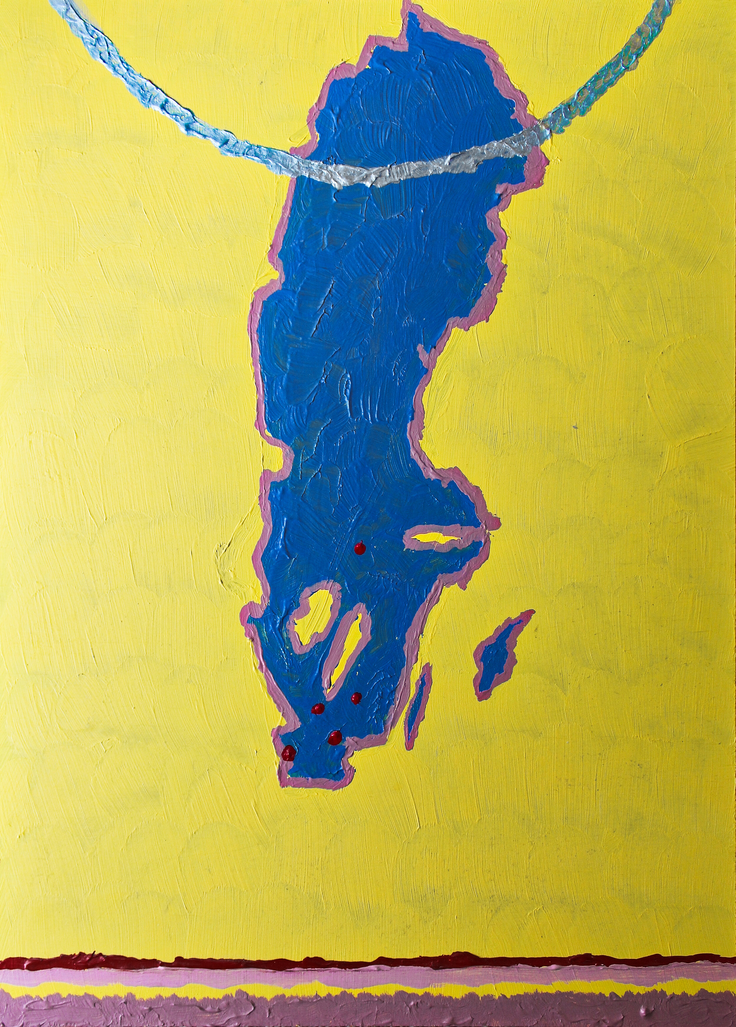 Swedish Family?, 2019, 16” x 12”, acrylic on wood