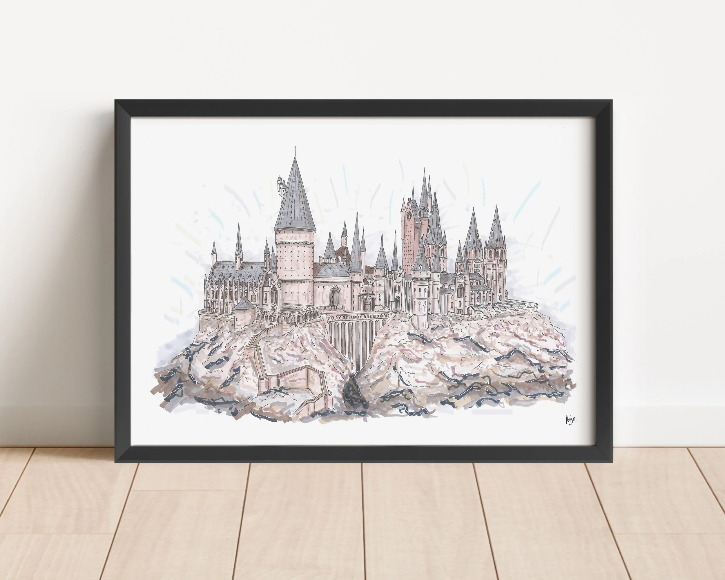 Hogwarts Black frame.jpg