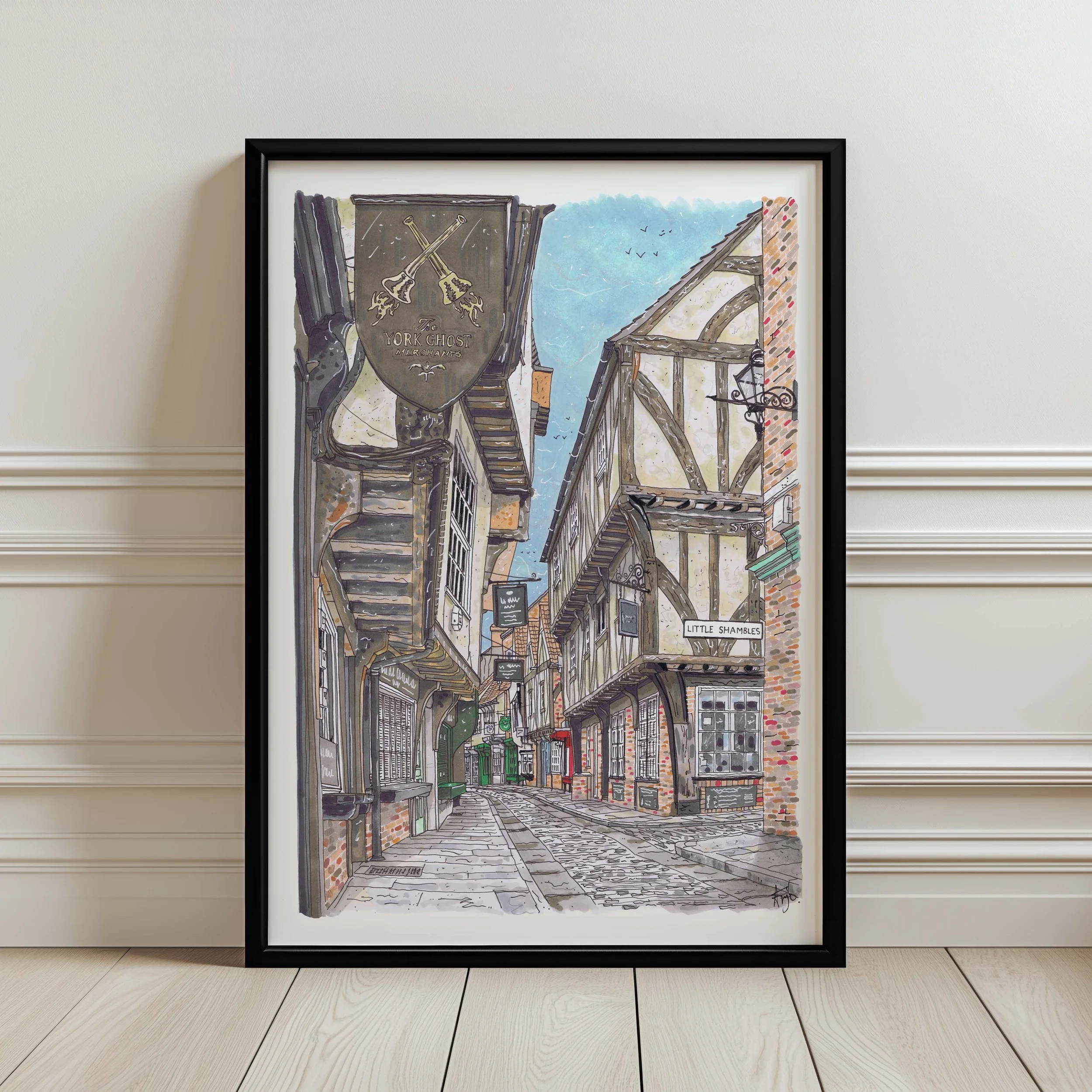The Shambles York Print