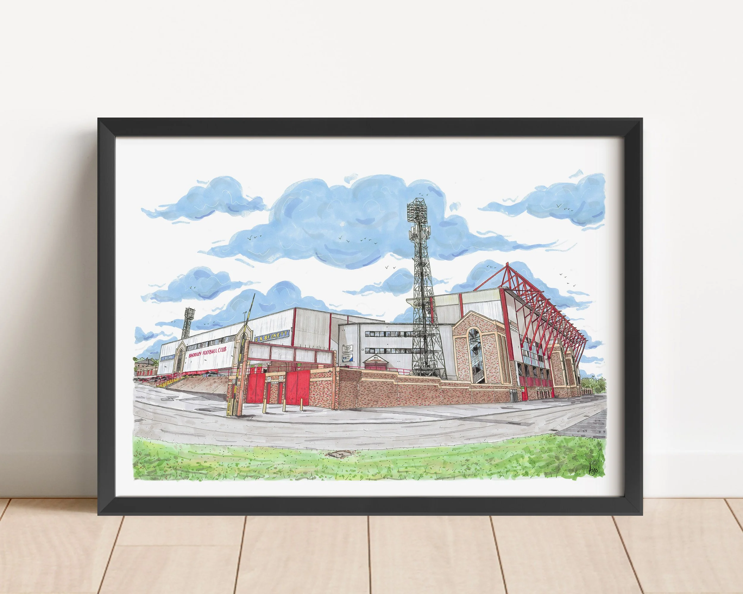 Barnsley East Beckett Stand Black frame.jpg