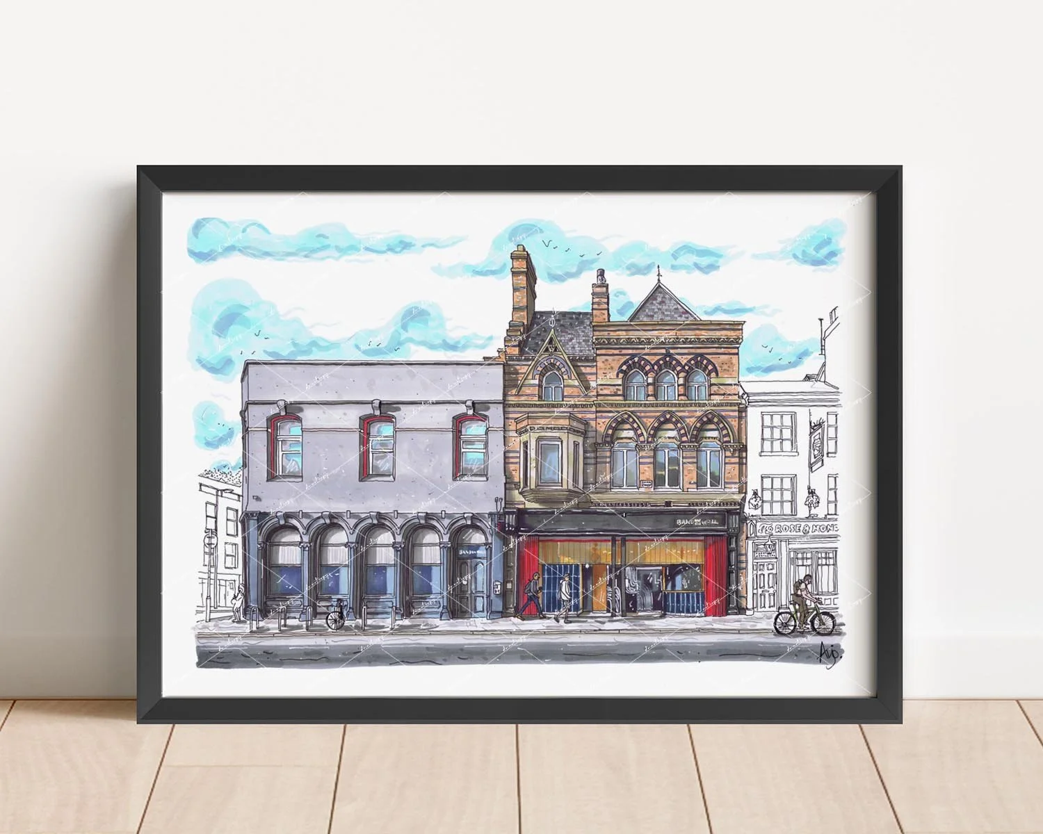 Band On The Wall, Manchester Music Venue Print