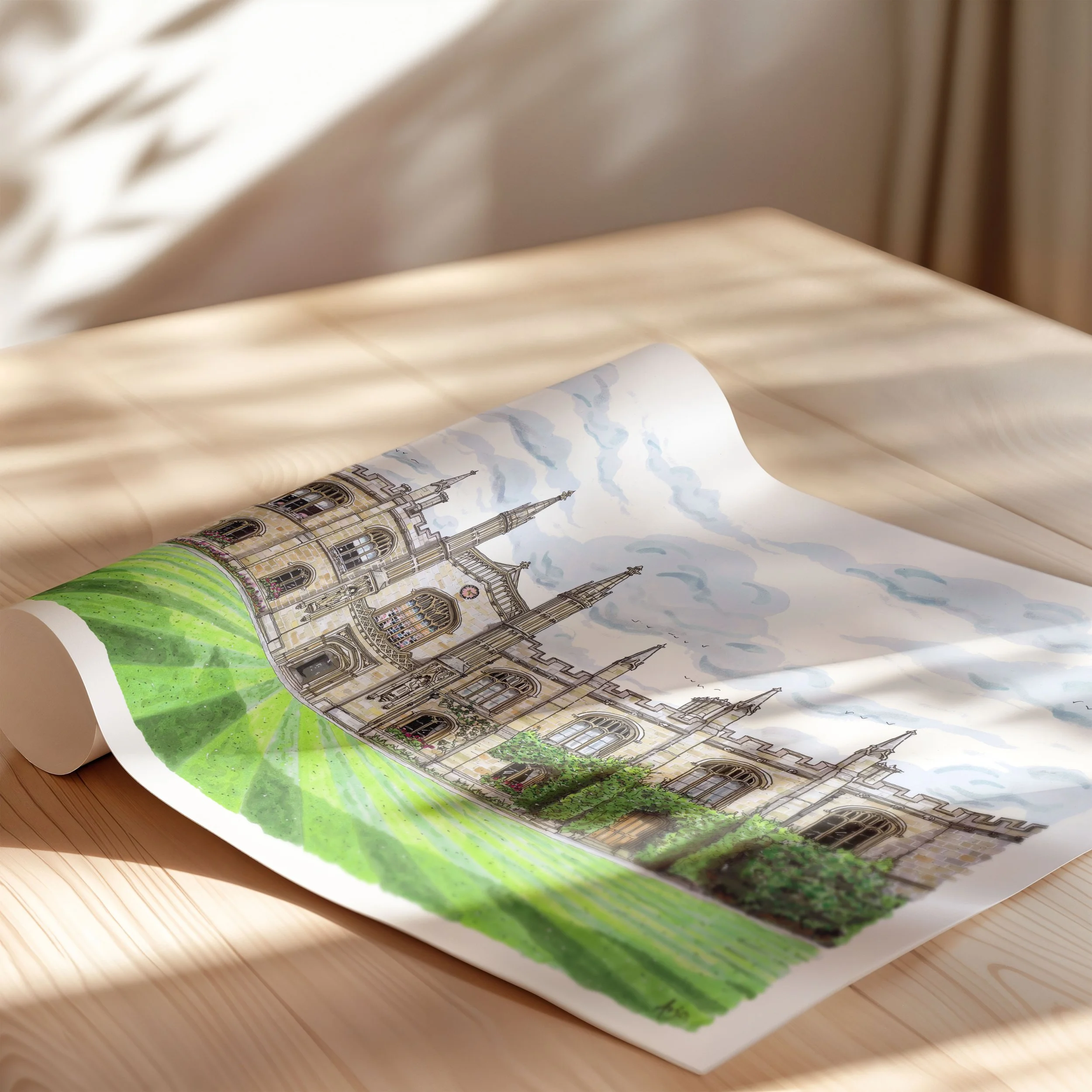 Cambridge uni rolled print.jpg