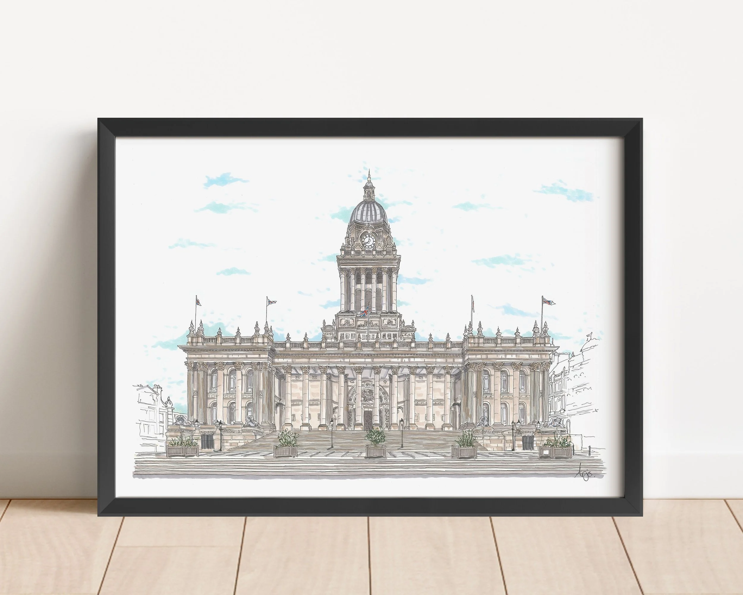 Leeds town hall Black frame.jpg