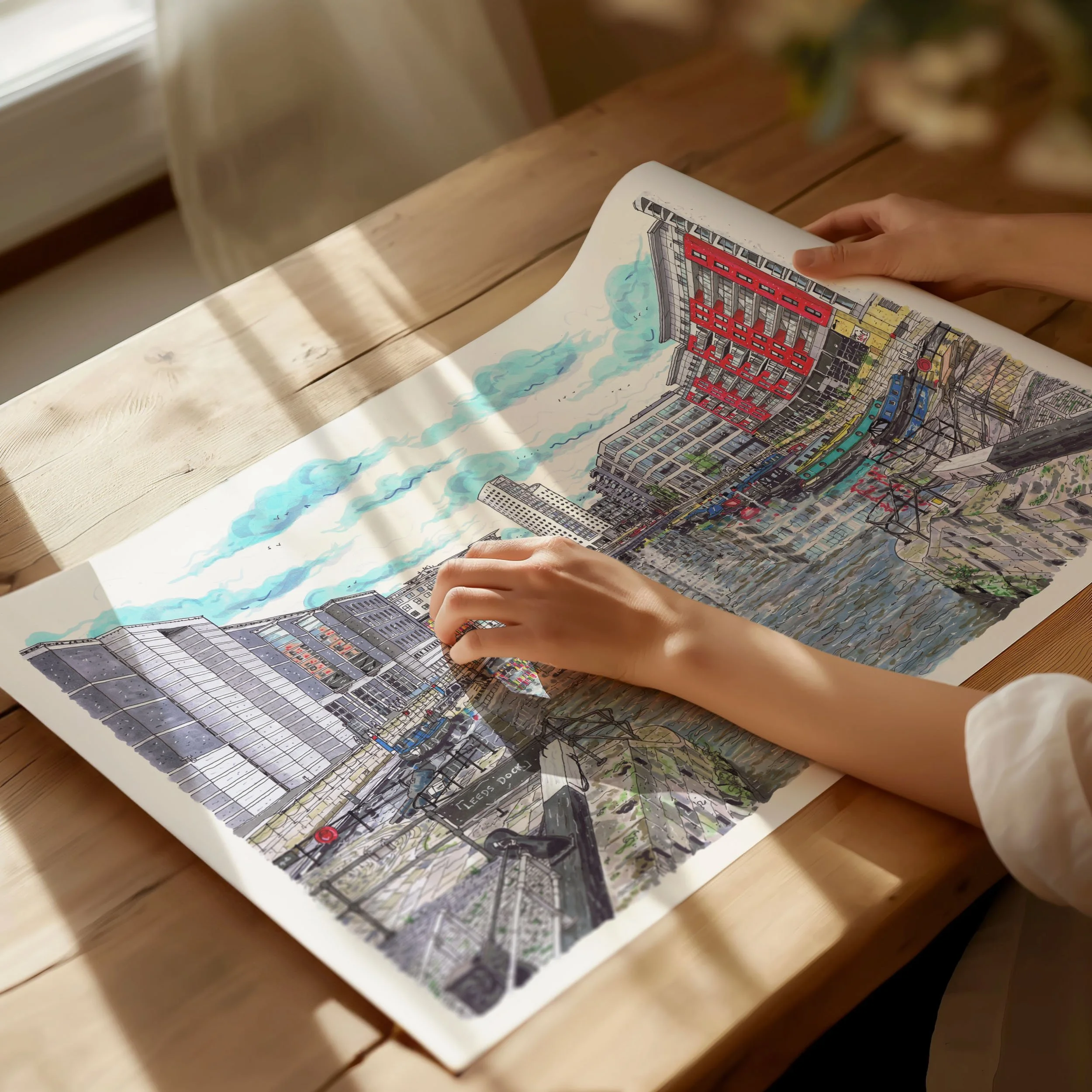 Leed Dock print with person.jpg