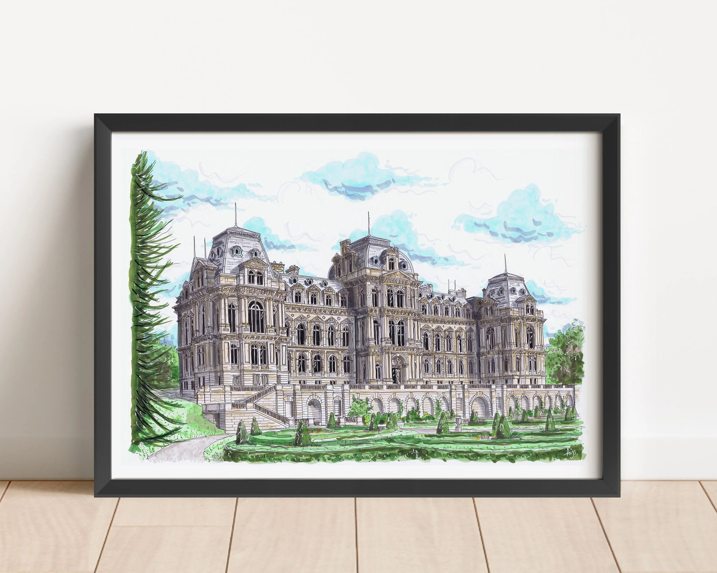 Bowes museum Black frame.jpg