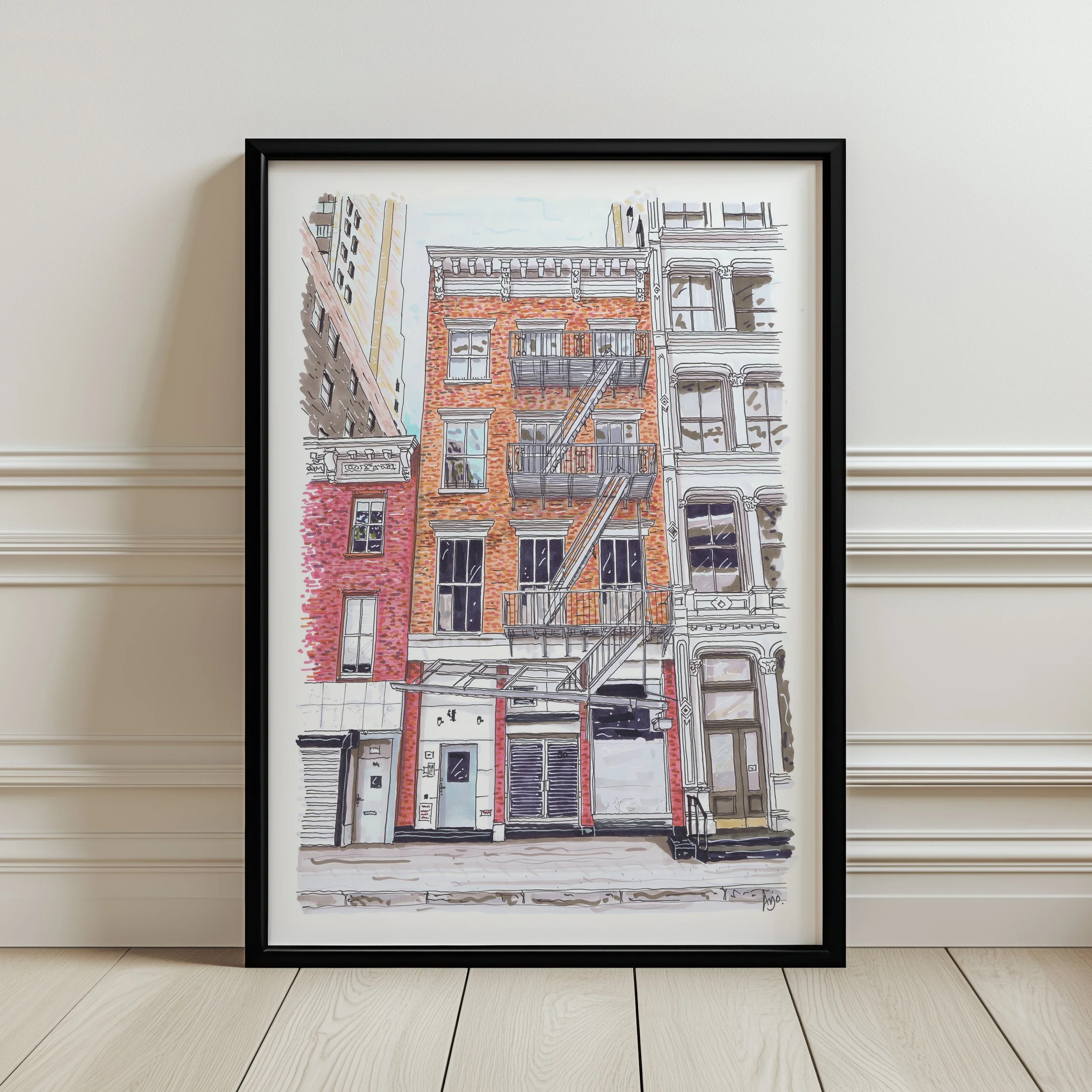 Lispenard st Black frame.jpg