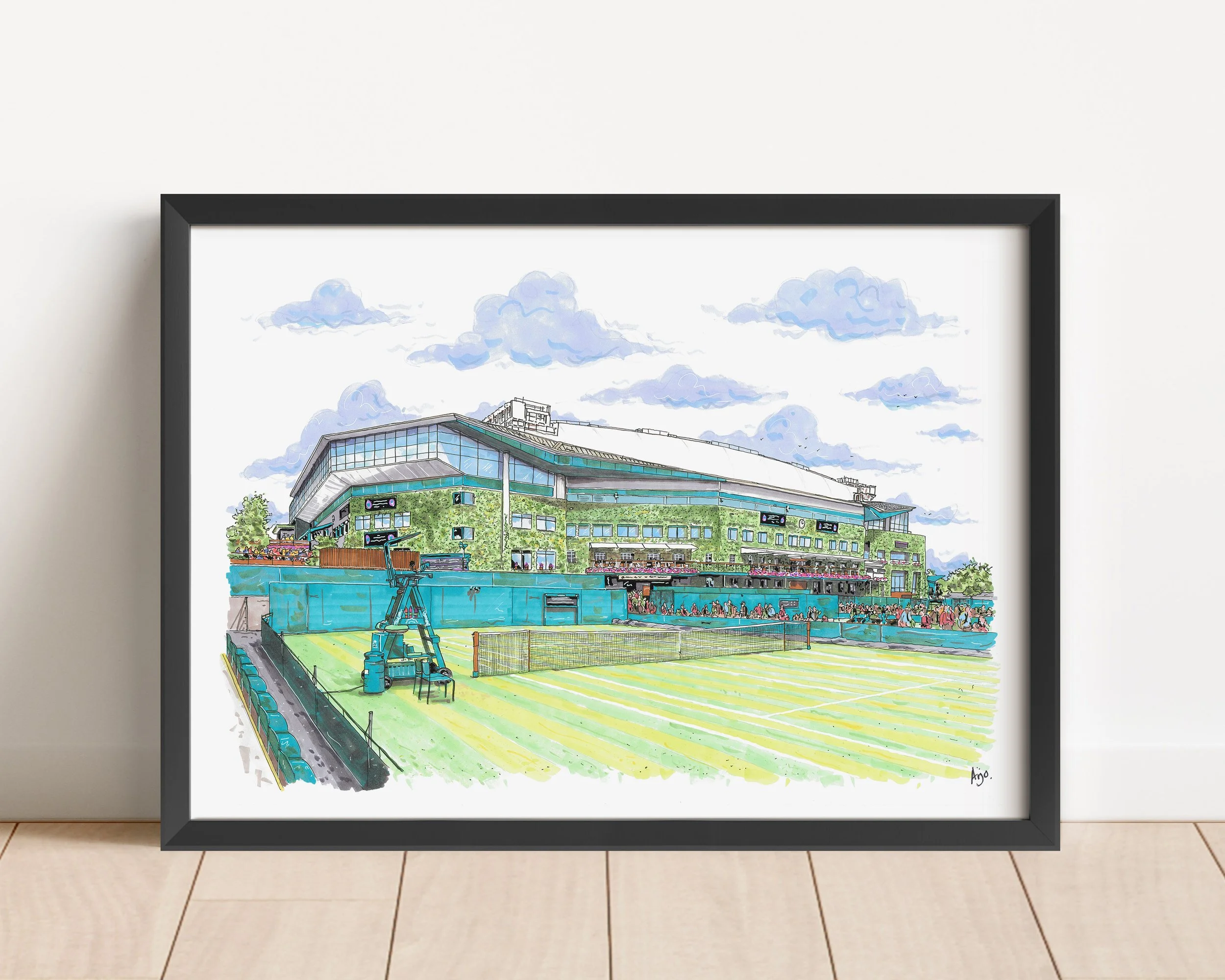 Wimbledon Black frame.jpg