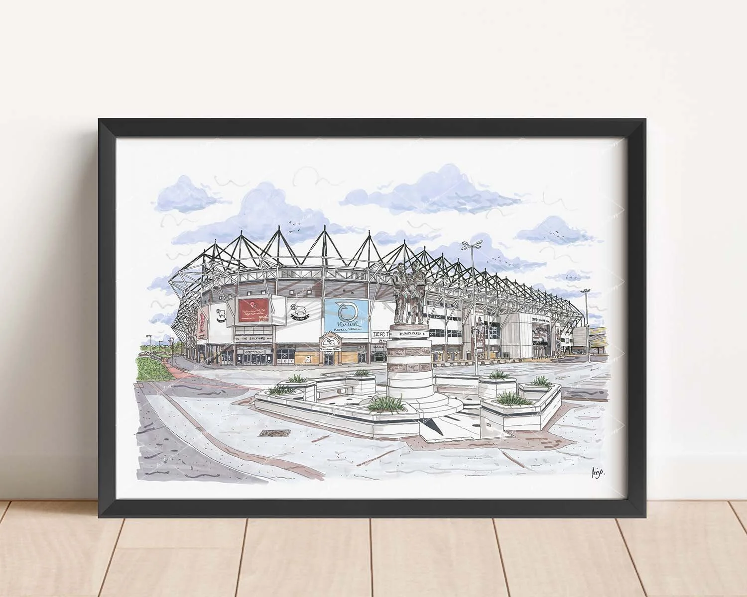 Derby County Football Club Pride Park Stadium Prints