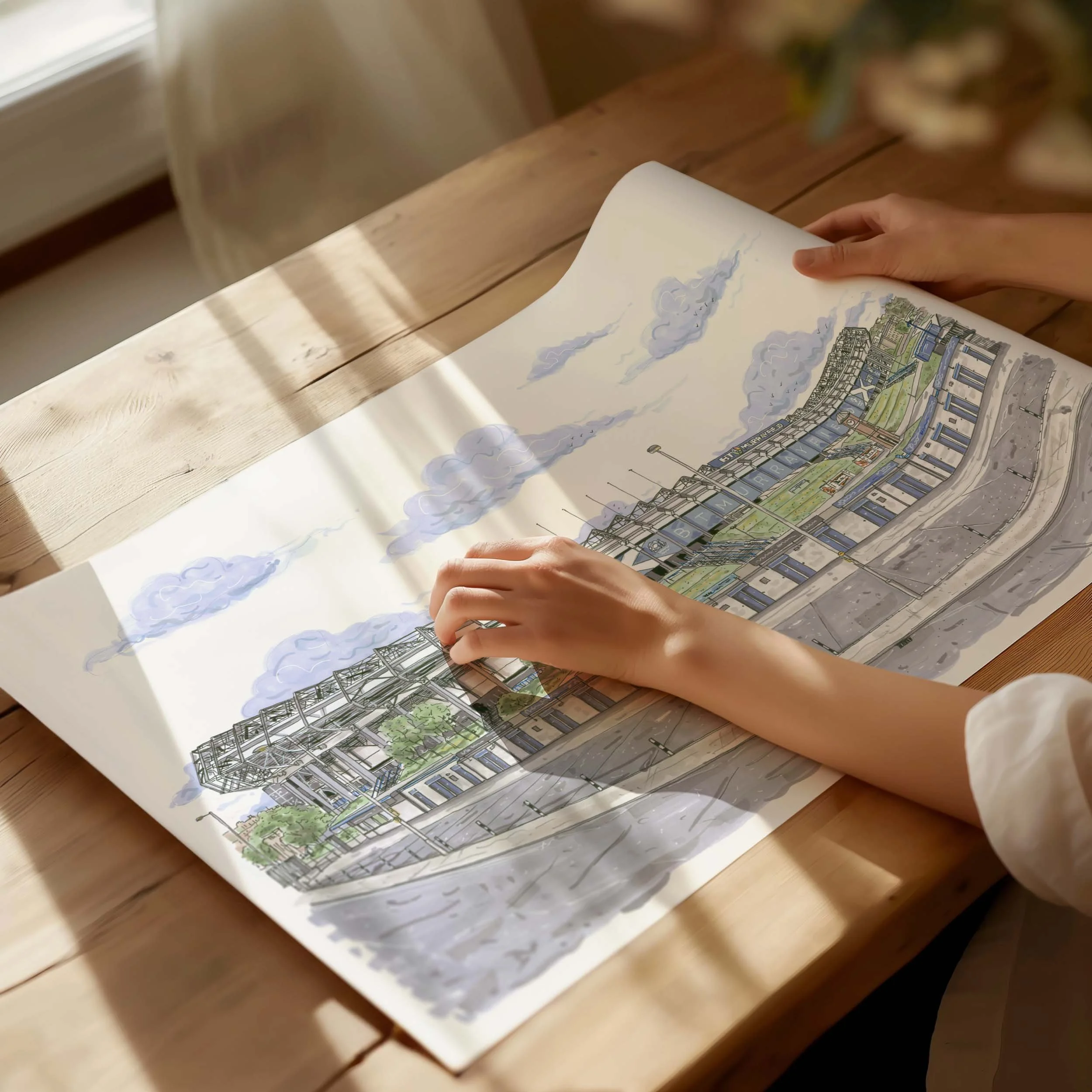 Murrayfield Print with person.jpg