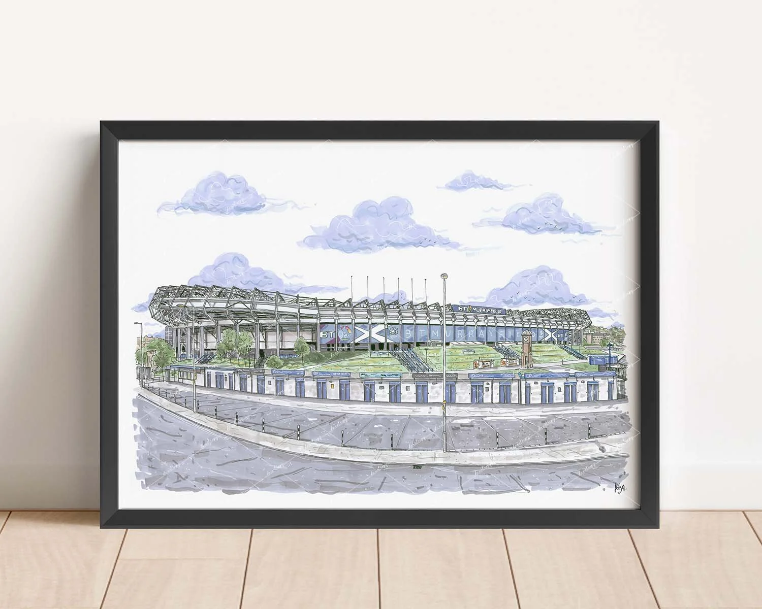 Murrayfield Stadium Black frame.jpg