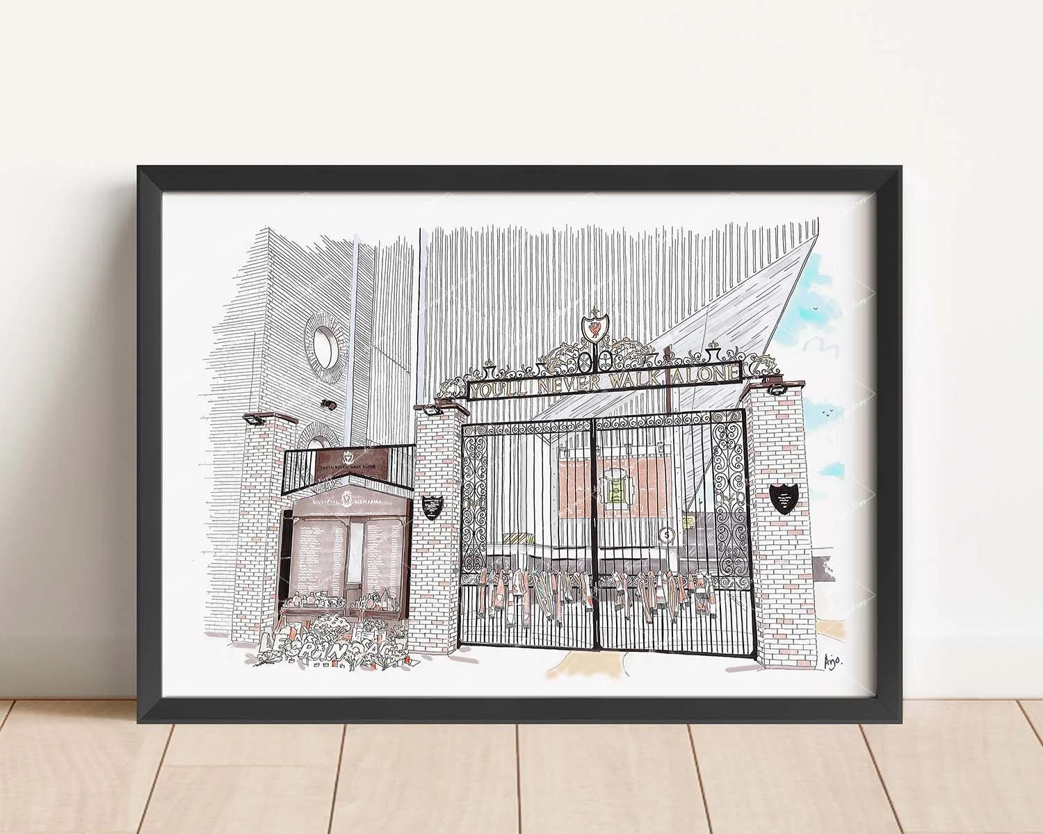 Liverpool Football Club Shankly Gates Prints