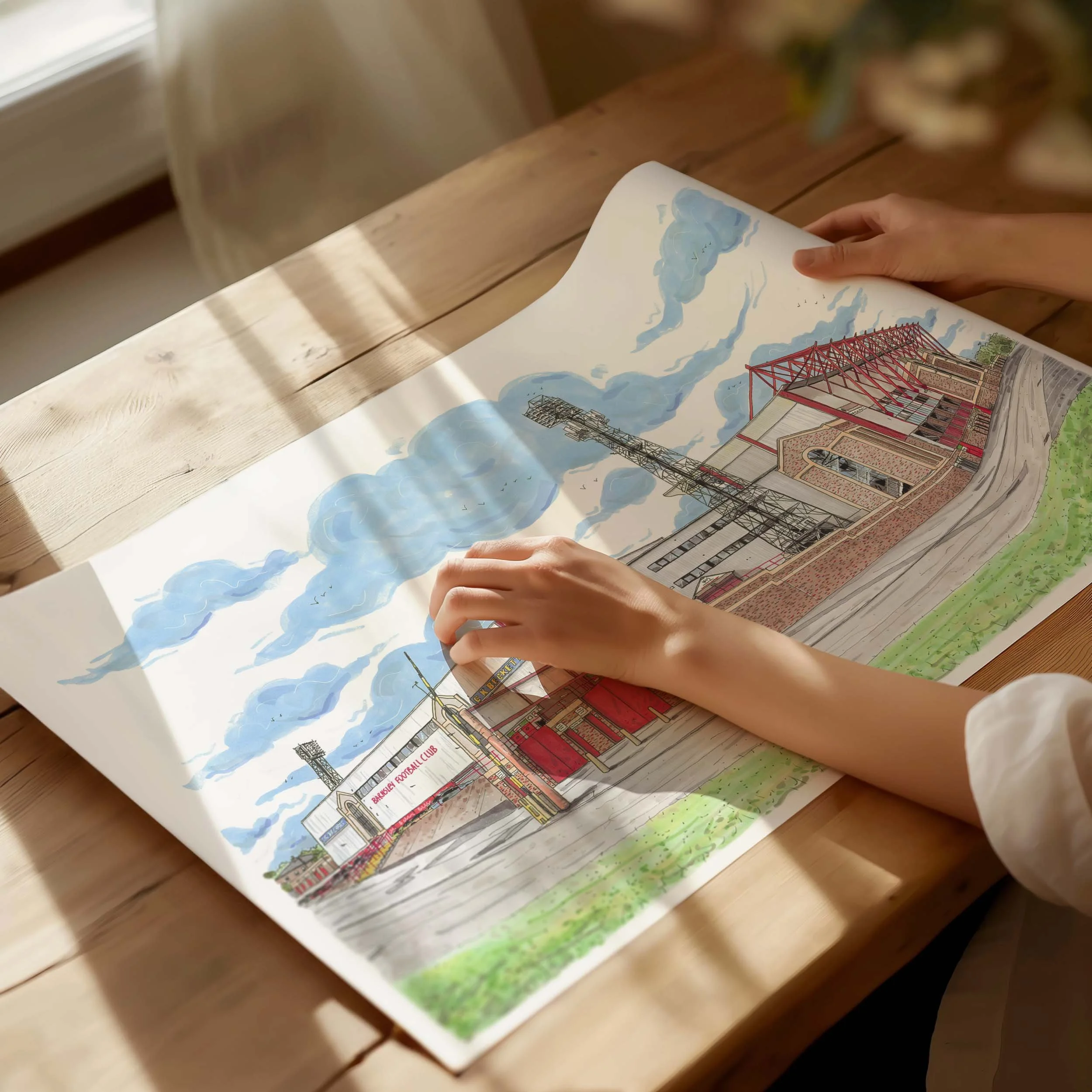 Barnsley East Stadnf Print with person.jpg