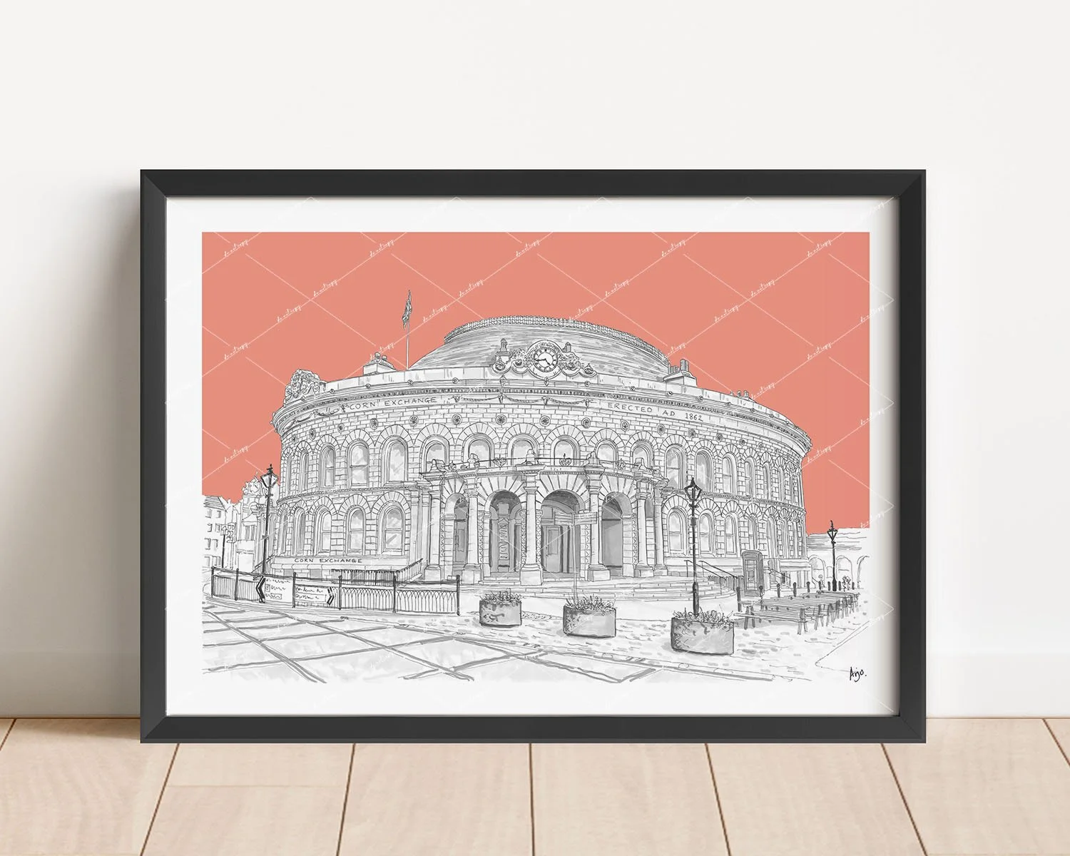 Yorkshire Iconic Architecture Bold Prints