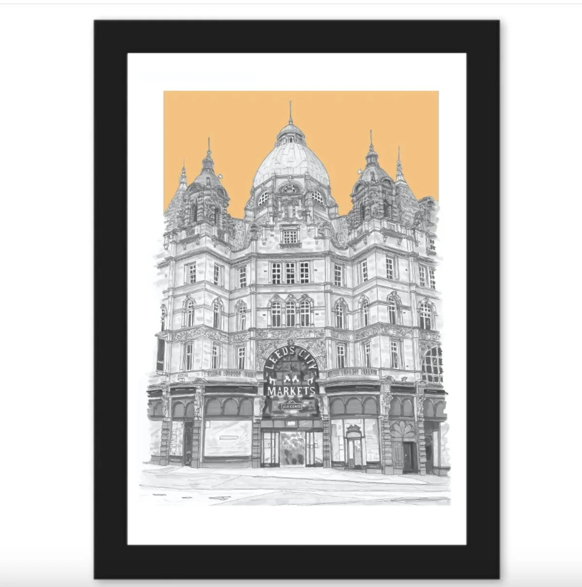 Framed leeds Market Orange.jpg