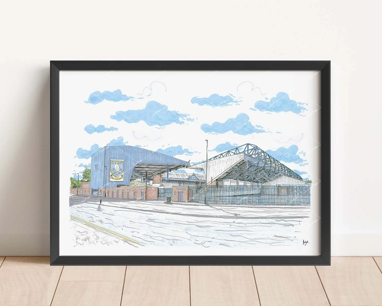 Sheffield Wednesday Football Club Stadium Prints