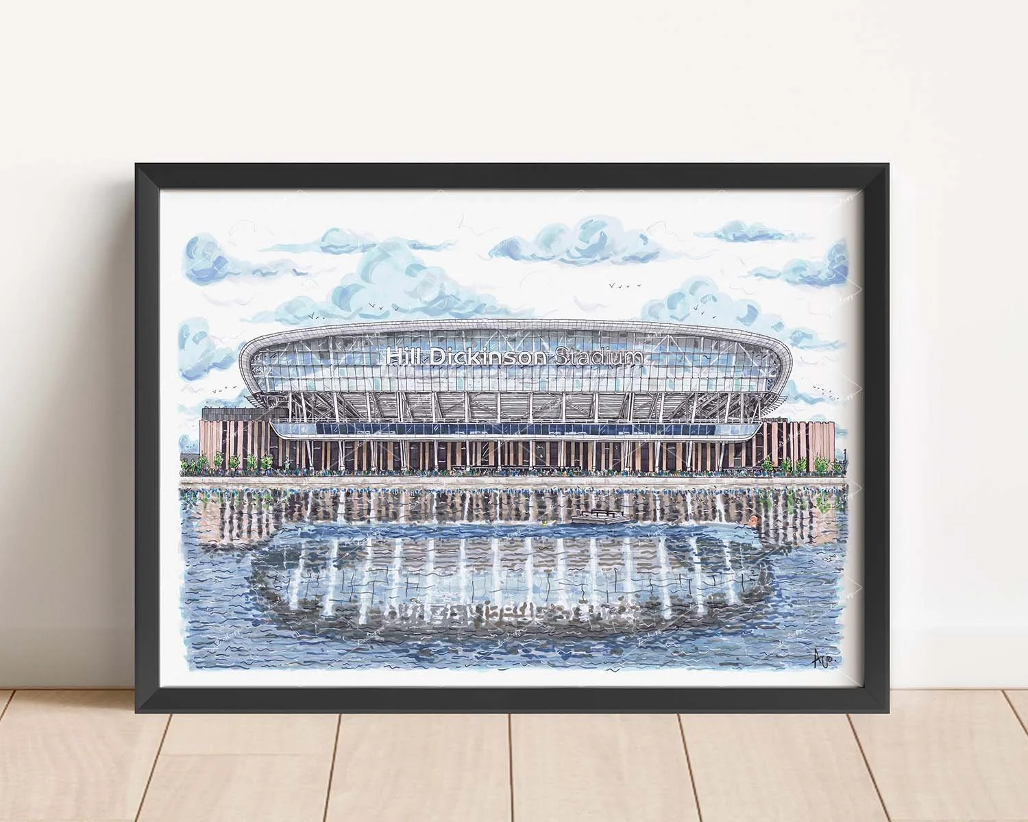 Everton Football Club New Hill Dickinson Stadium Print