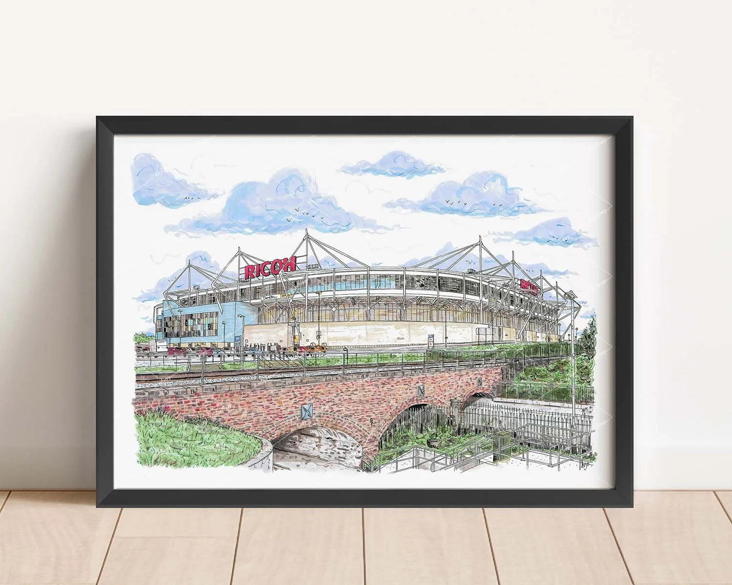 Coventry City Football Club Stadium Prints