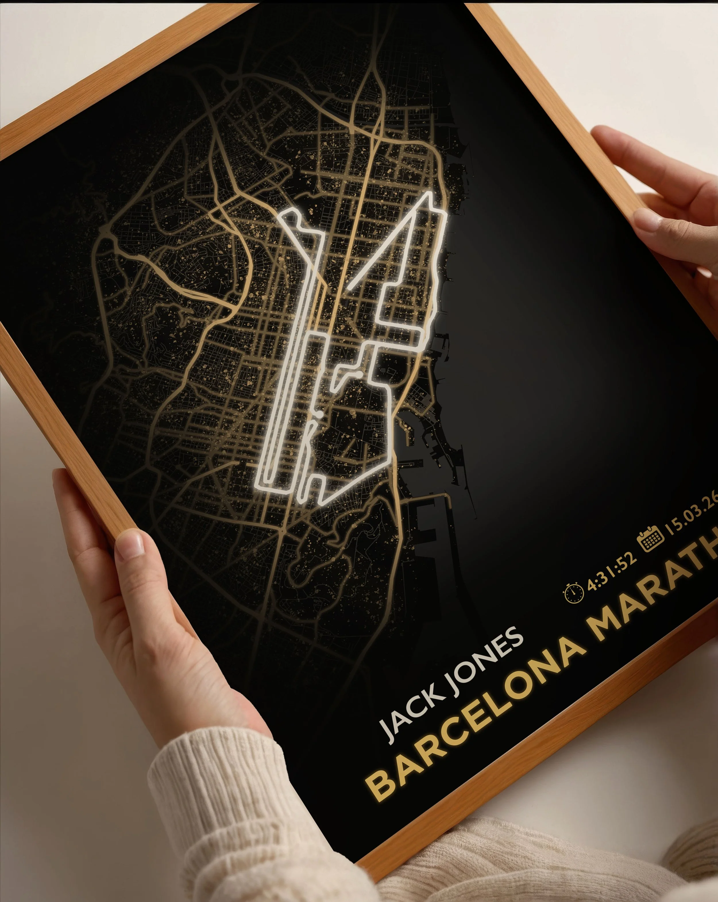 barcelona print holding in frame.jpg