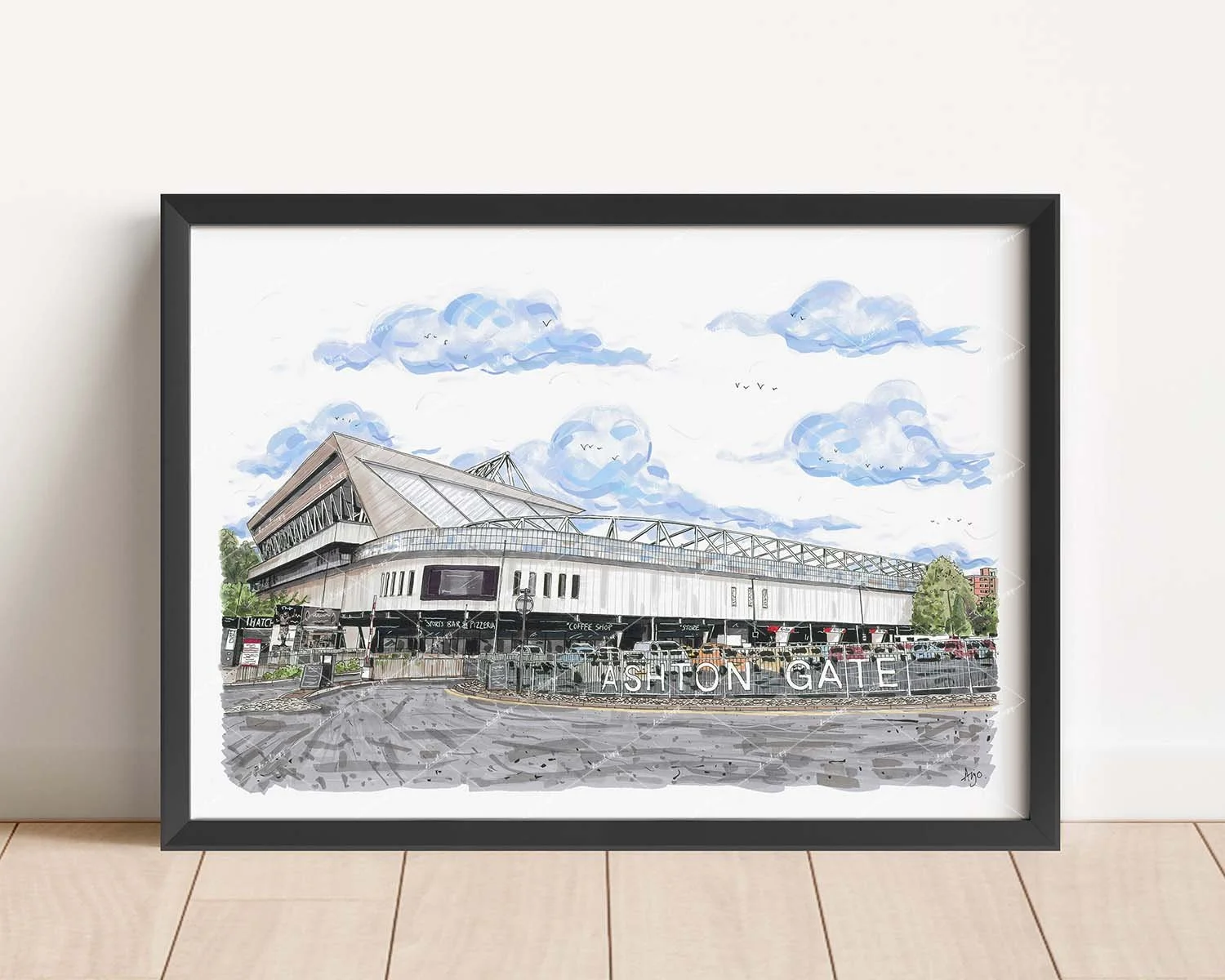 Bristol City Football Club Ashton Gate Stadium Prints