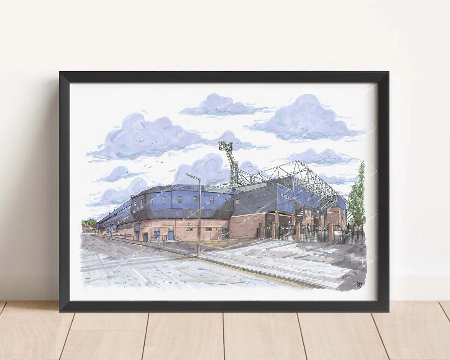 West Bromwich Albion FC The Hawthorns Stadium Print