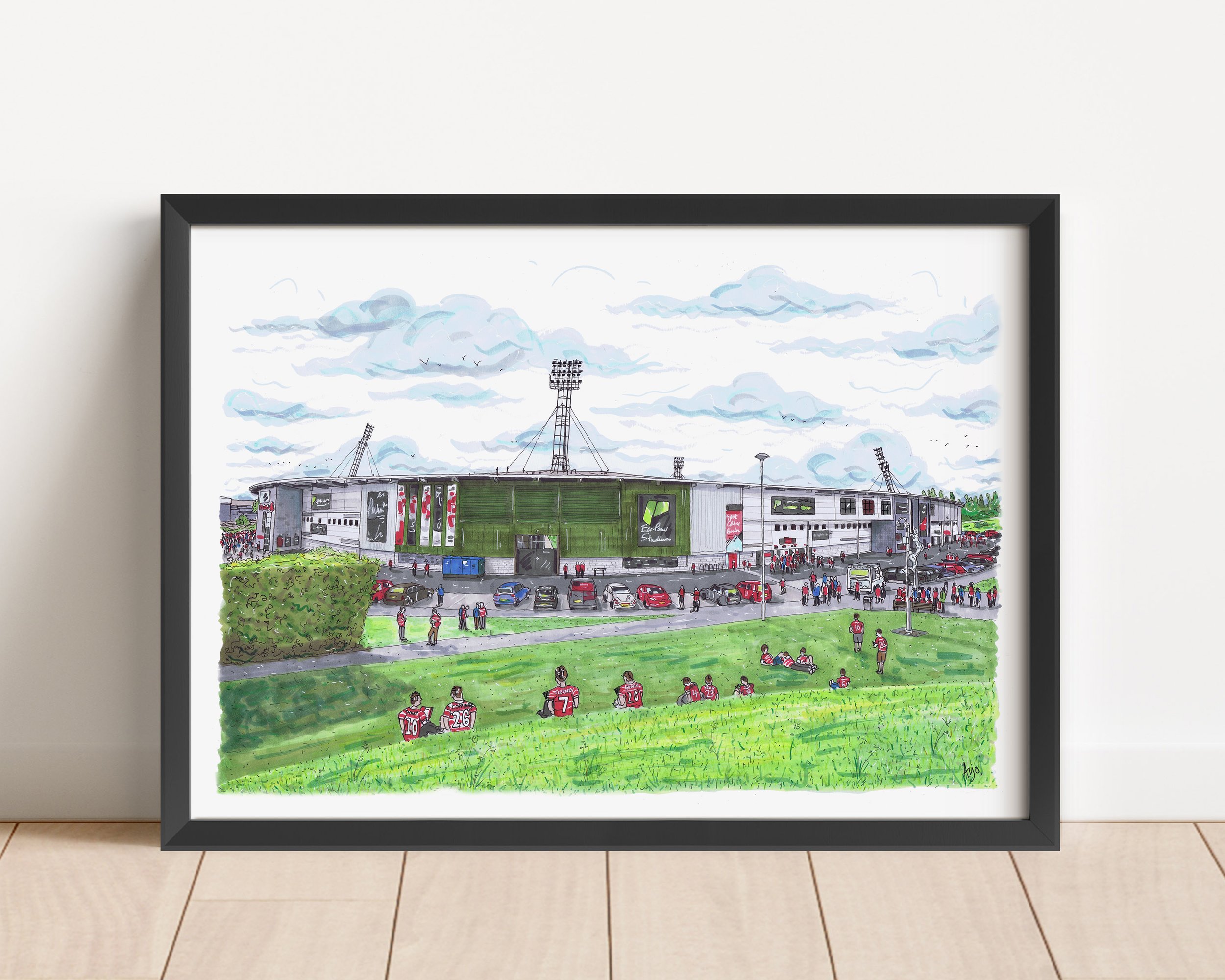 Doncaster rovers Black frame.jpg