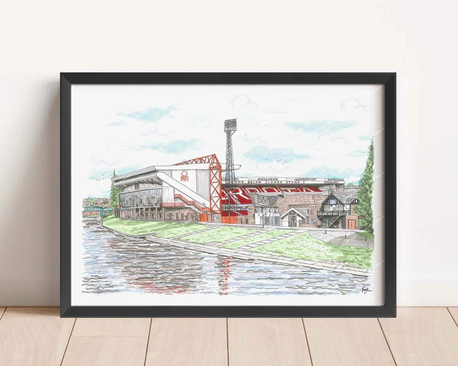 Nottingham Forest Football Club City Ground Stadium Prints