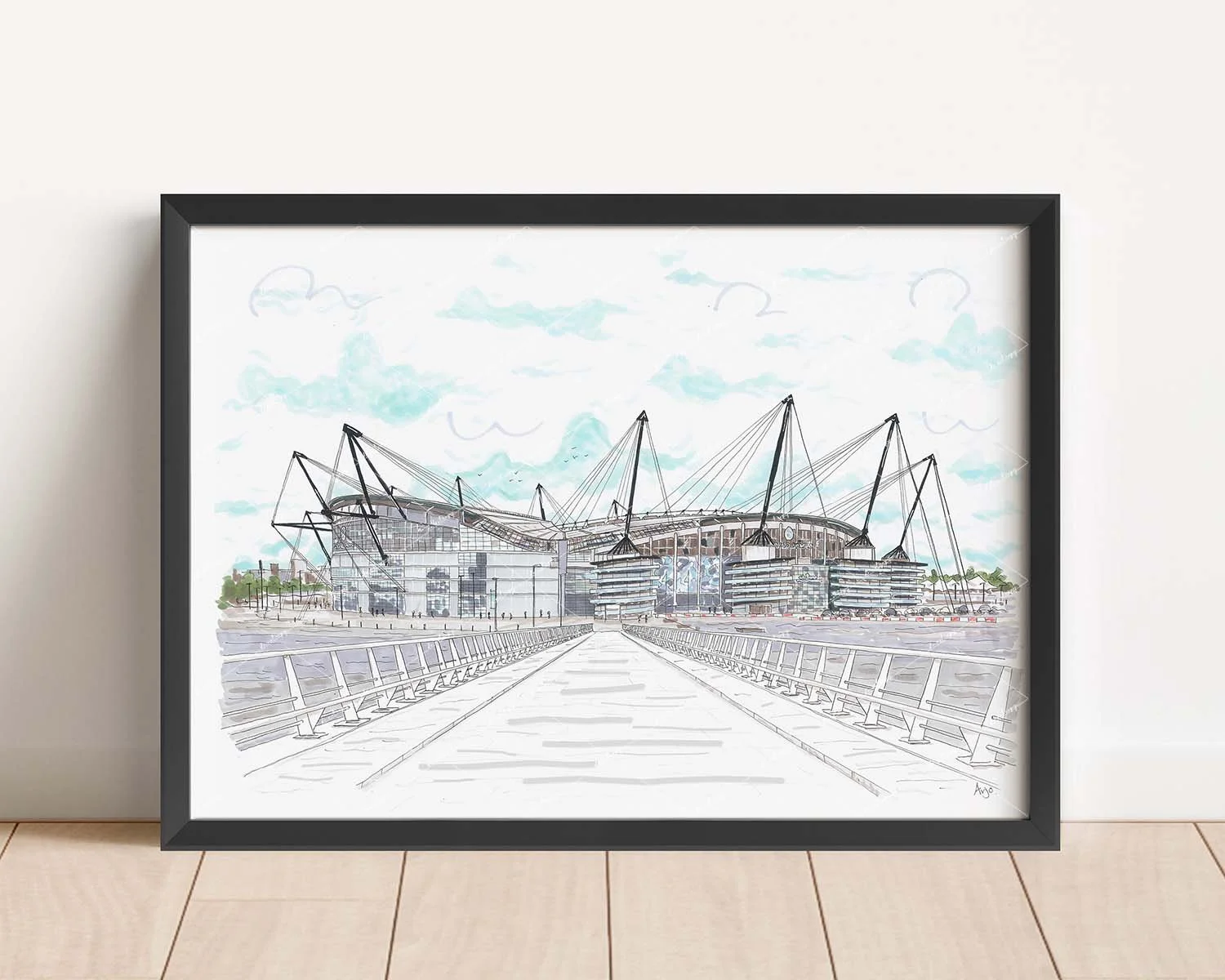 Manchester City Football Club Etihad Stadium Prints