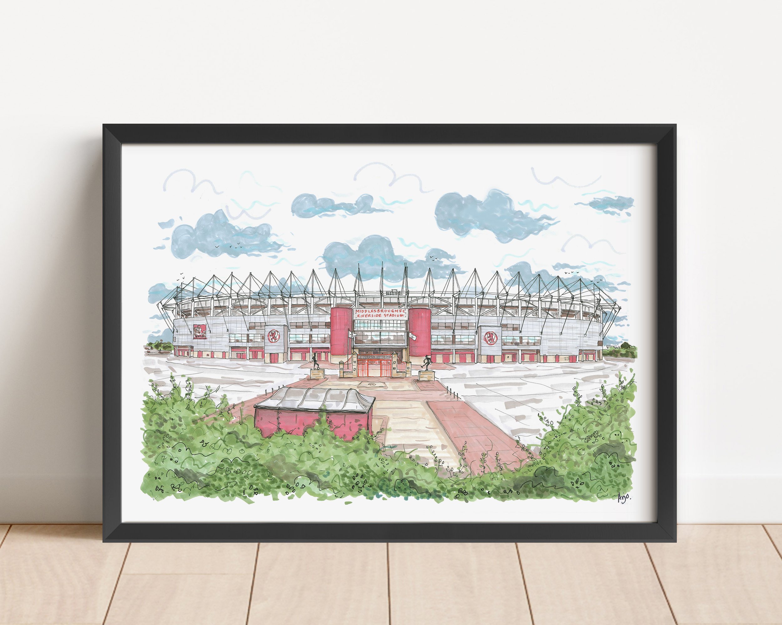 Middlesbrough Black frame.jpg