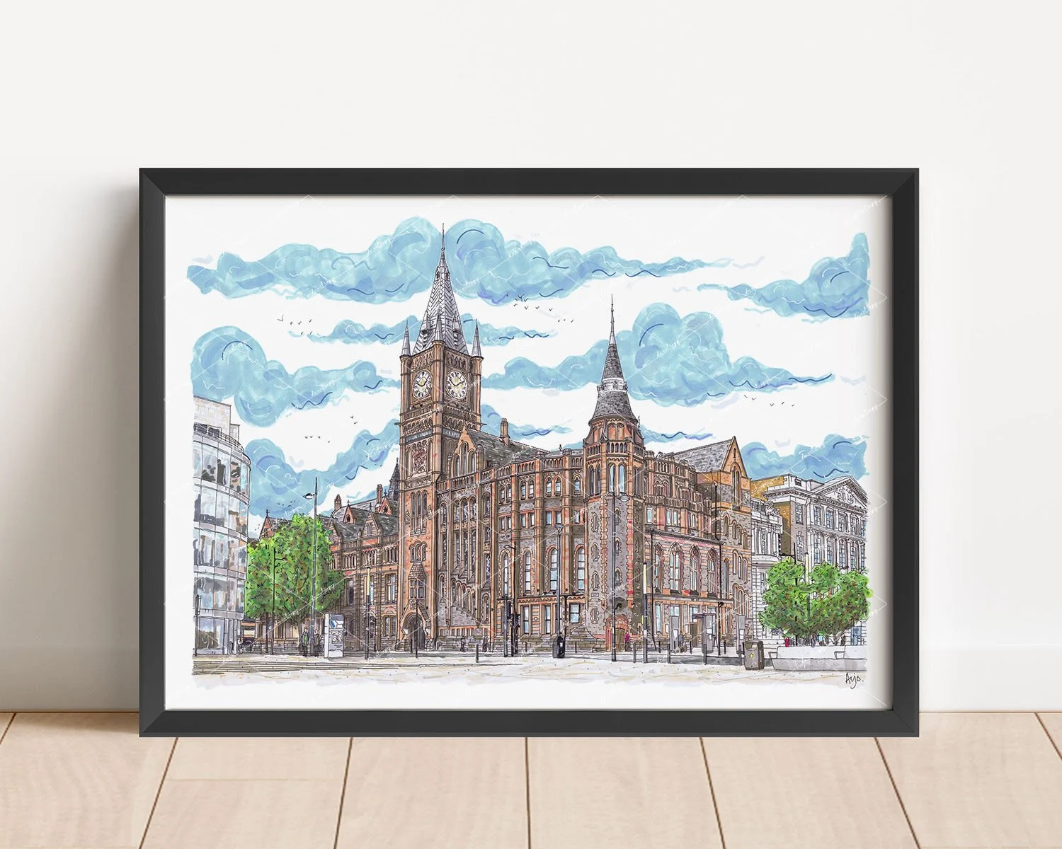 University of Liverpool Victoria Gallery & Museum Building Print