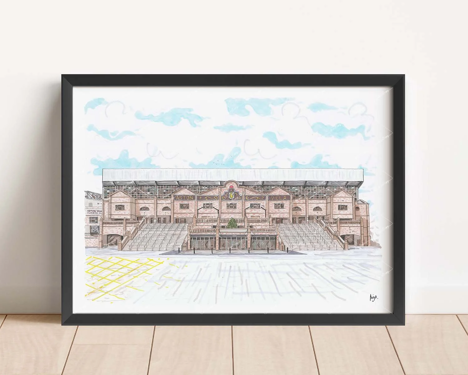 Aston Villa Football Club Stadium Prints