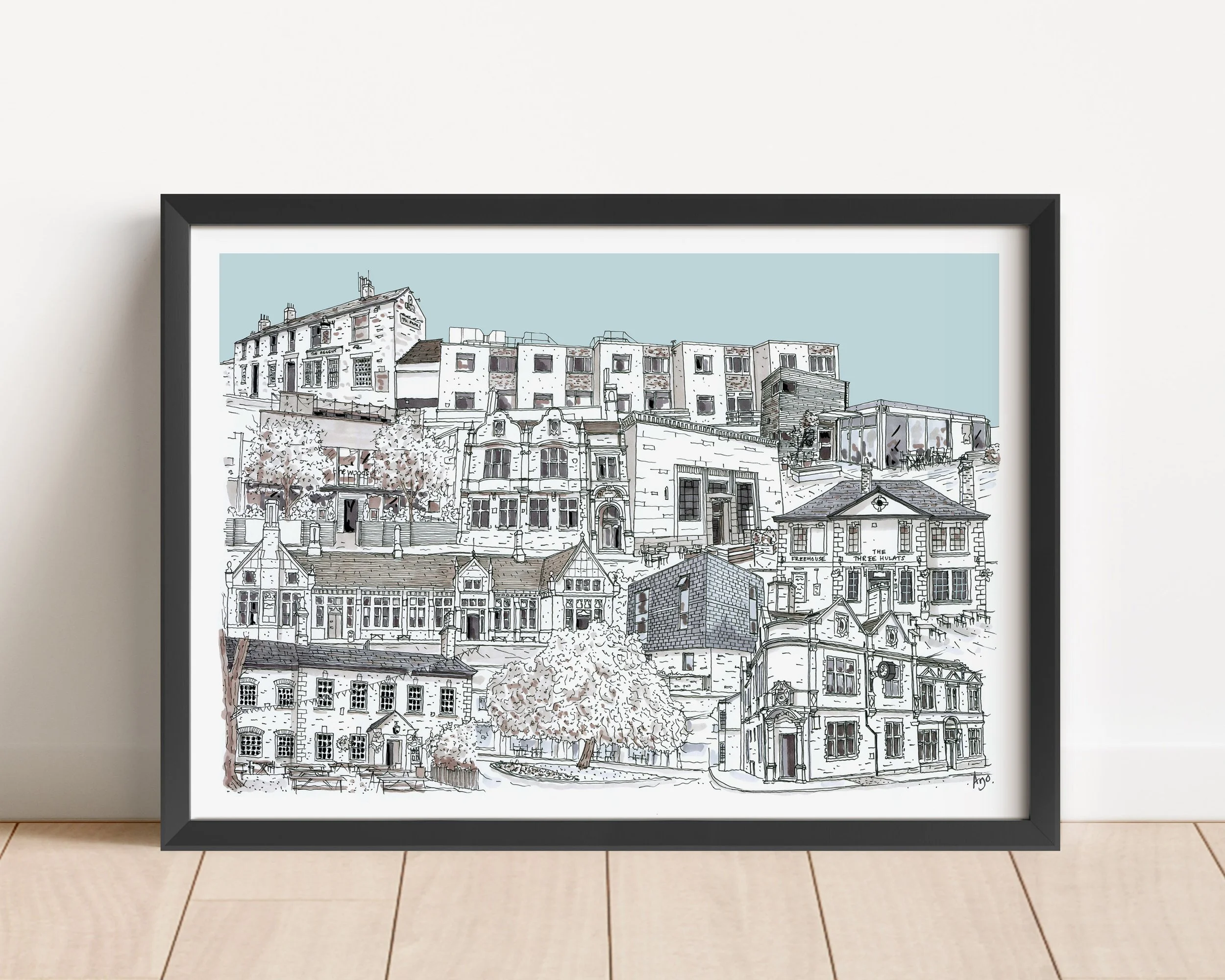 chapel allerton collage Blue Black frame.jpg
