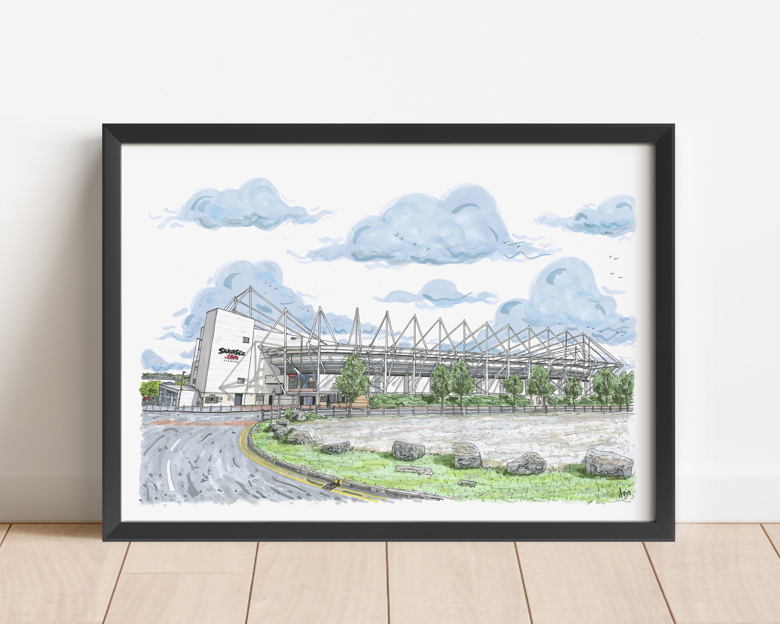 Swansea Black frame.jpg