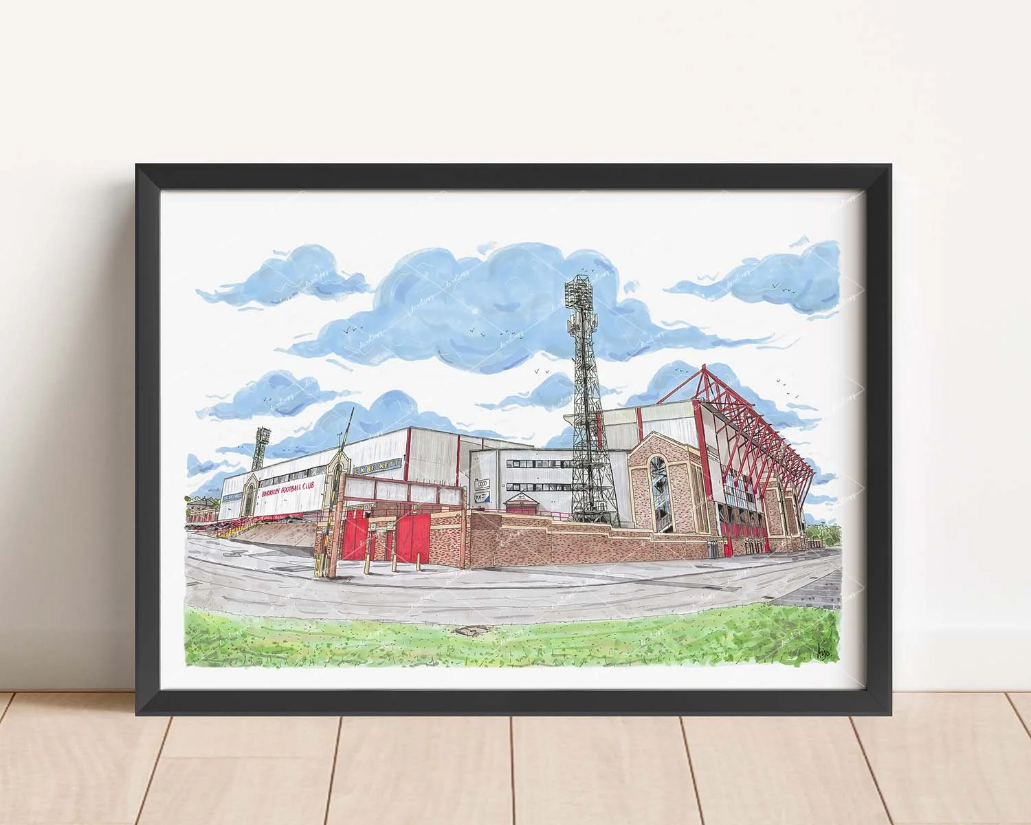 Barnsley Football Club Oakwell Stadium Prints