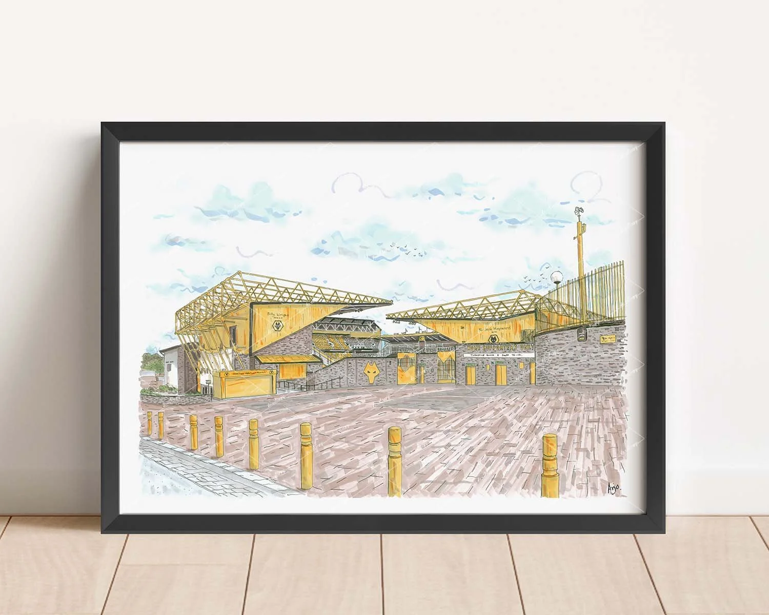 Wolverhampton Wanderers Football Club Stadium Prints