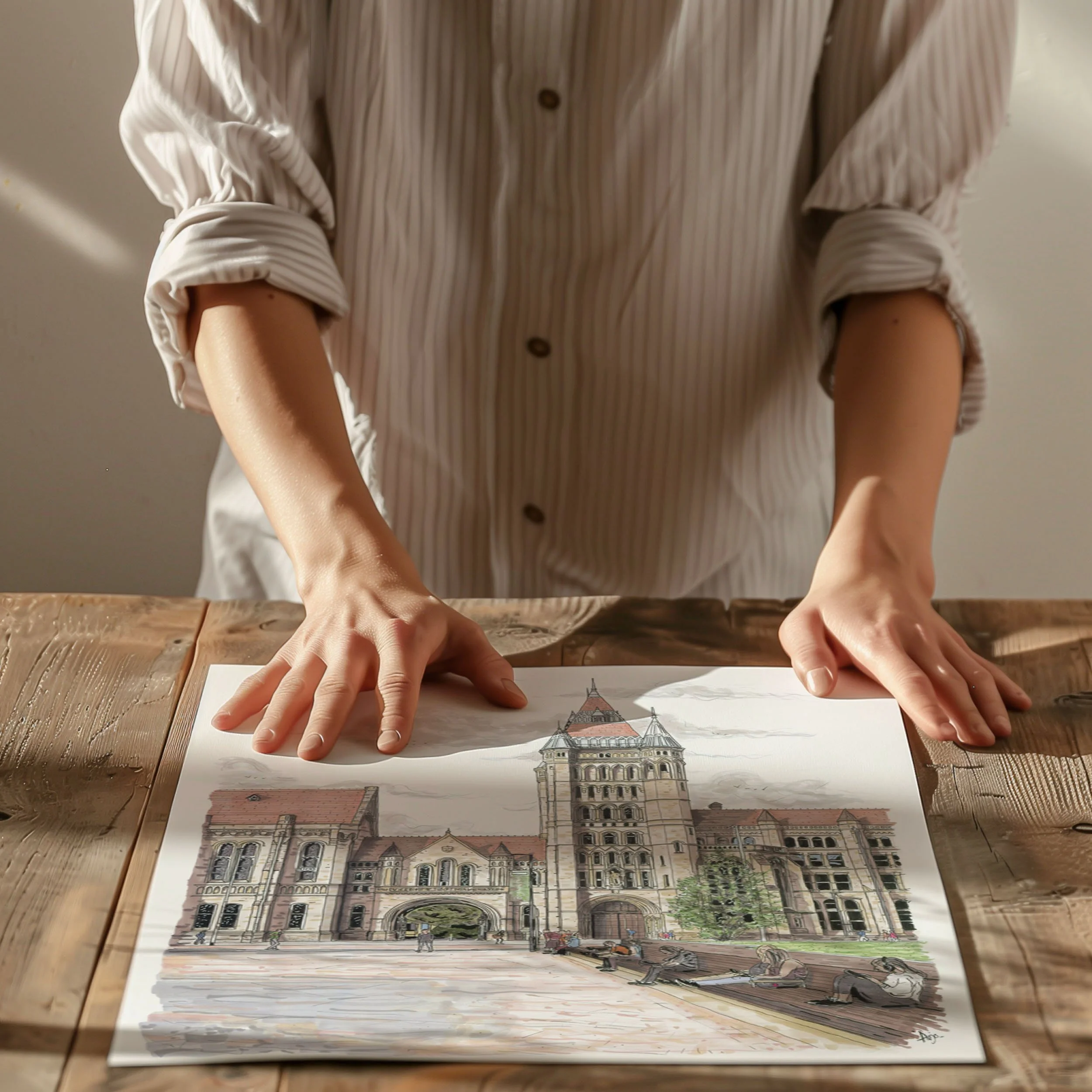 Whitworthmockup print with person.jpg