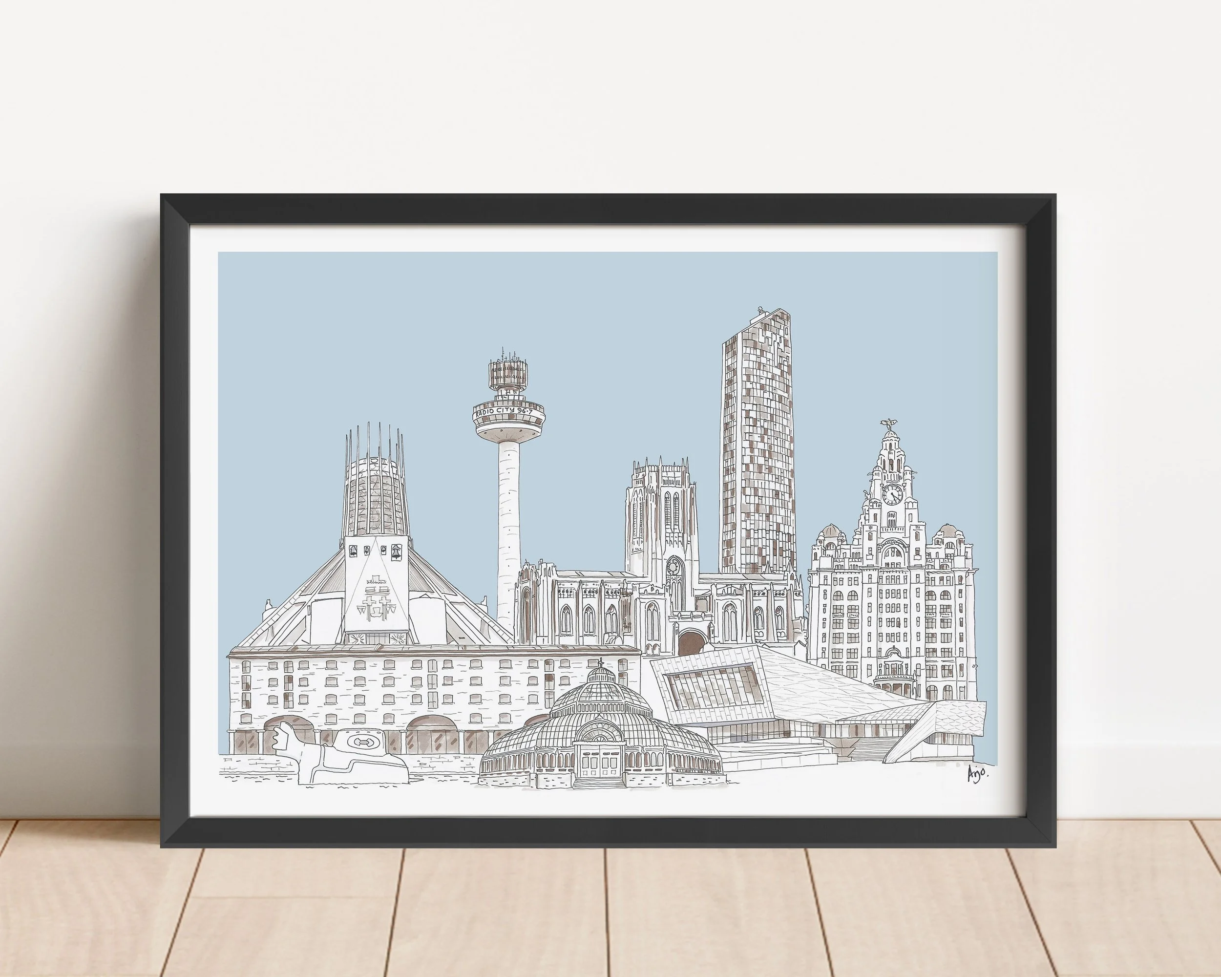 Liverpool collage Blue Black frame.jpg
