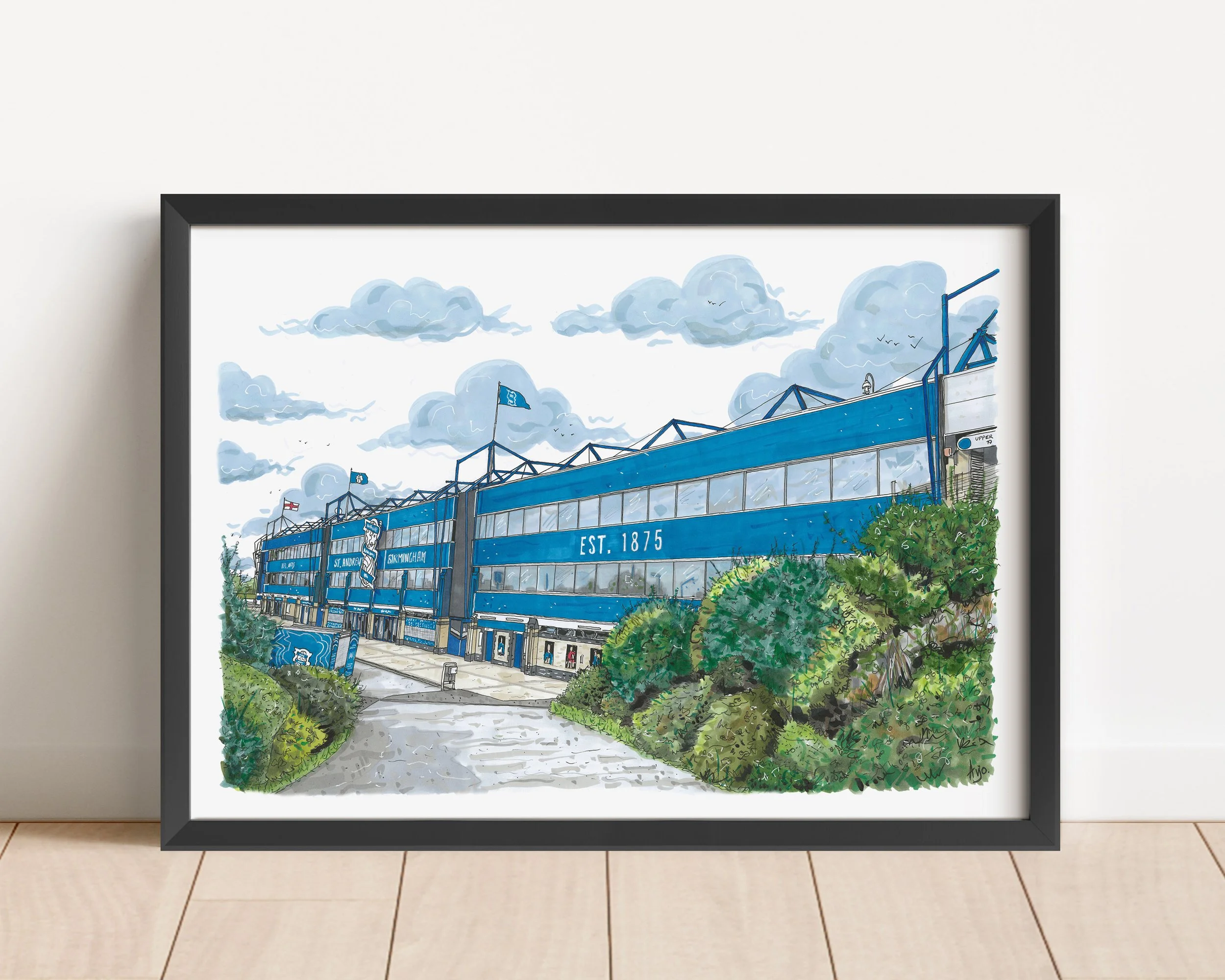 Birmingham City Black frame.jpg