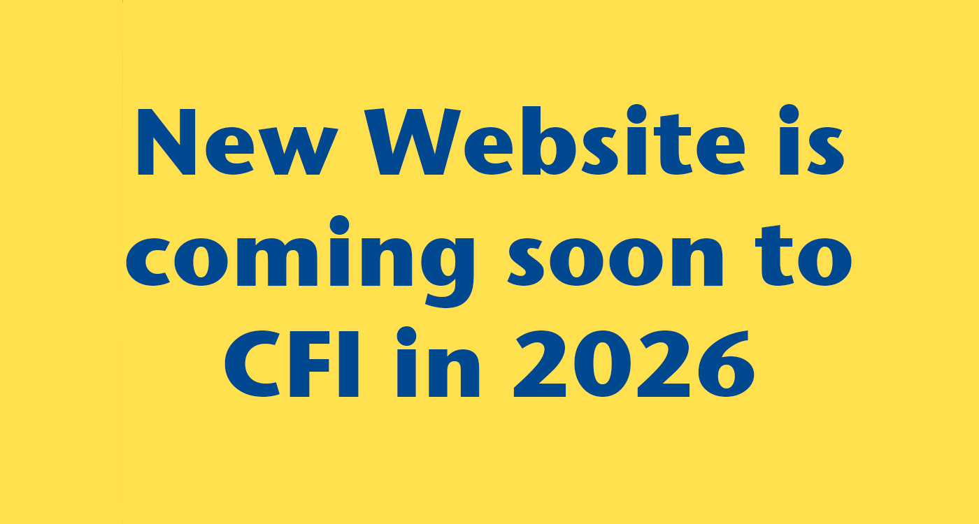 New CFI website coming soon