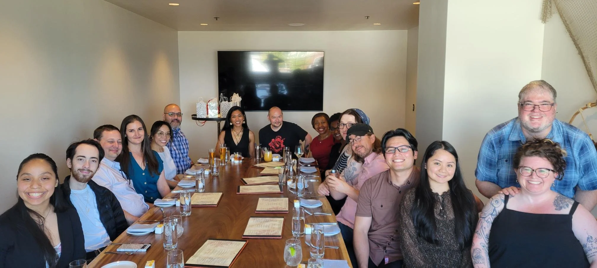 2026 June CFI team and their partners and family Thank you dinner.