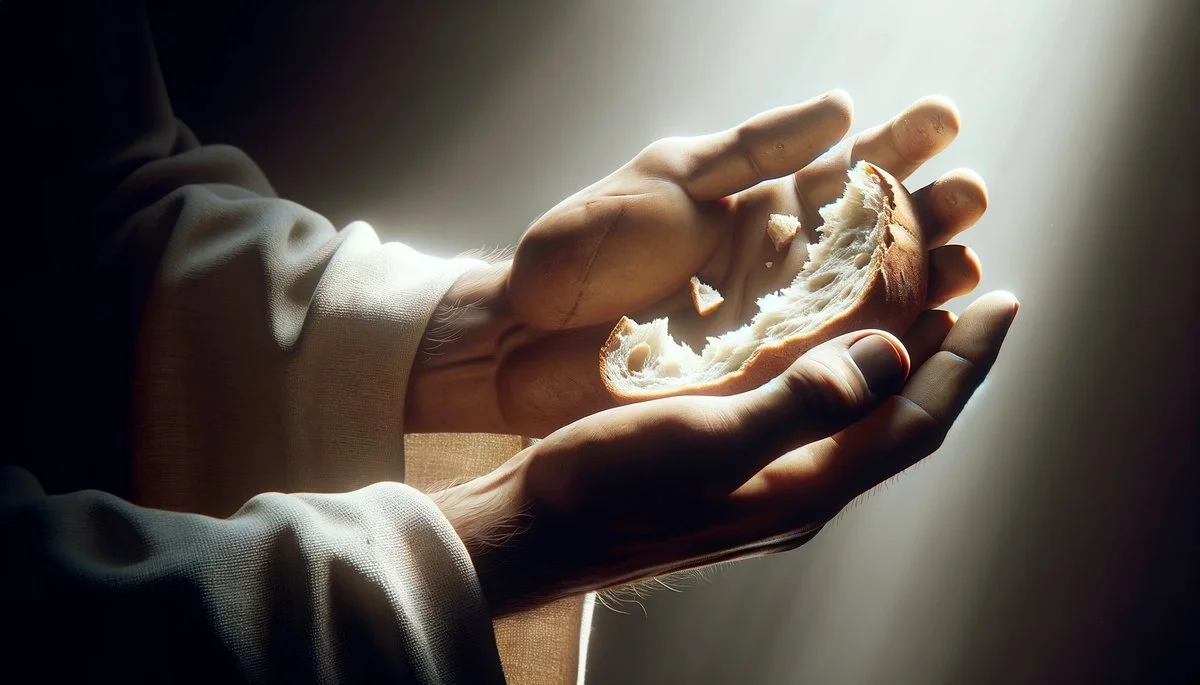 When He Broke The Bread