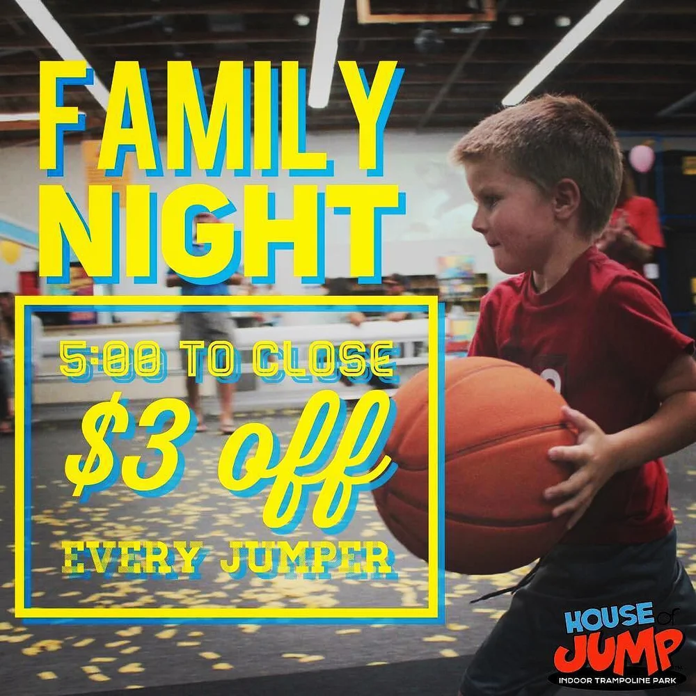 House of Jump | Deals & Specials | Indoor Family Fun