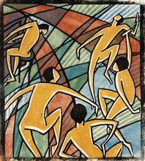 Music, Dorrit Black, 1928
