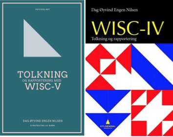 WISC-V og WISC-IV bok av forfatter og psykolog Dag Øyvind Engen Nilsen