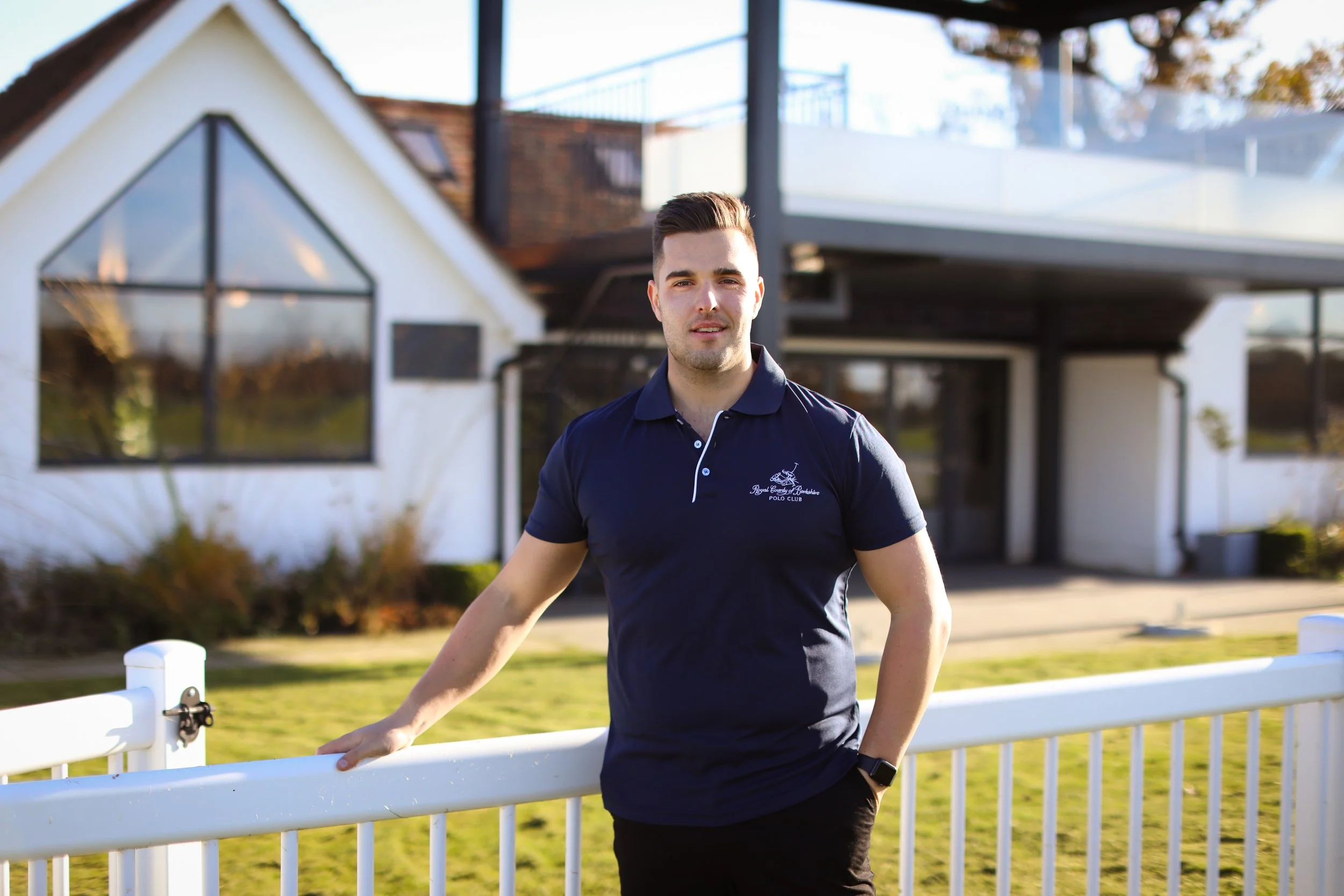 Mens Polo Shirt — Royal County of 