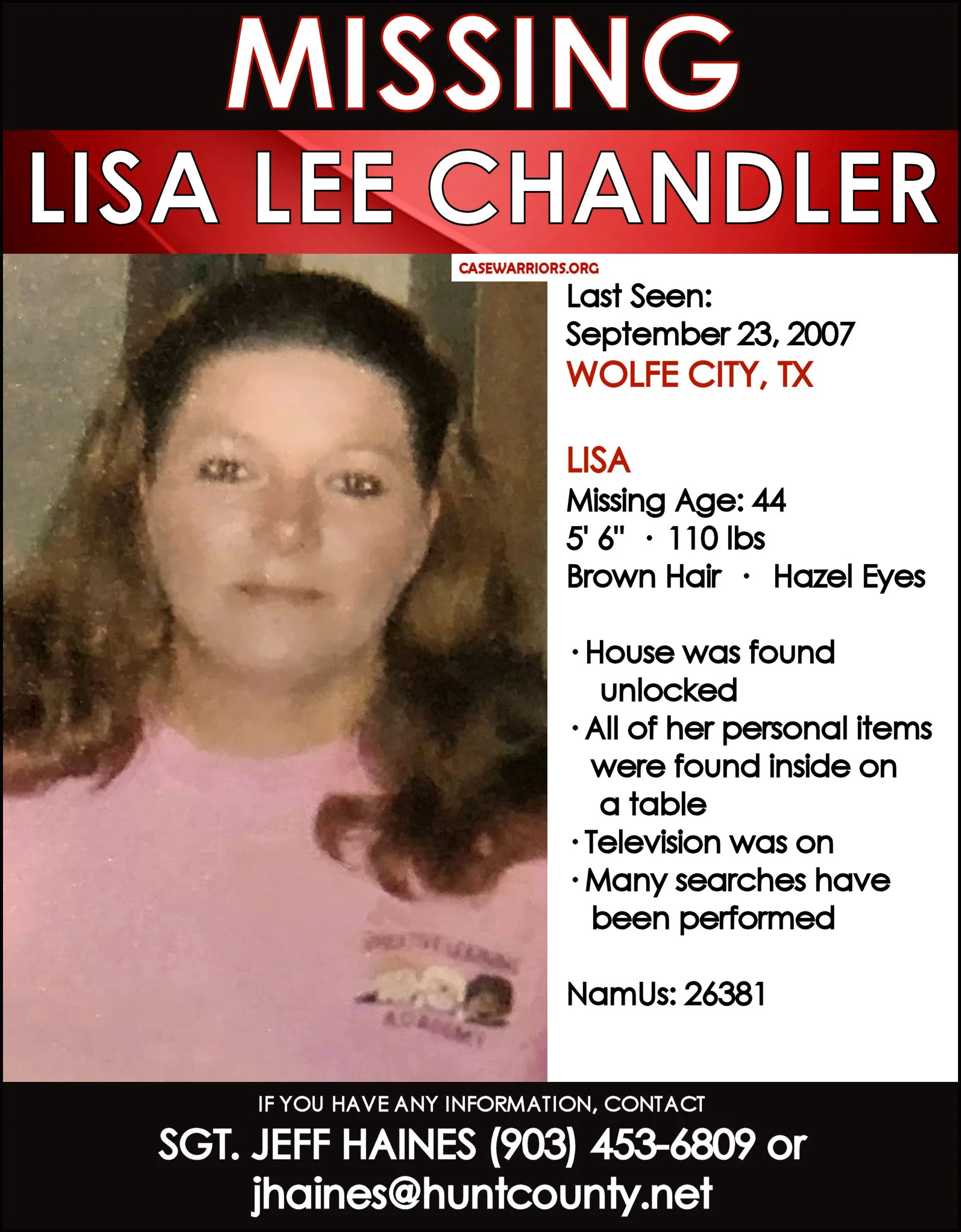 LISA CHANDLER