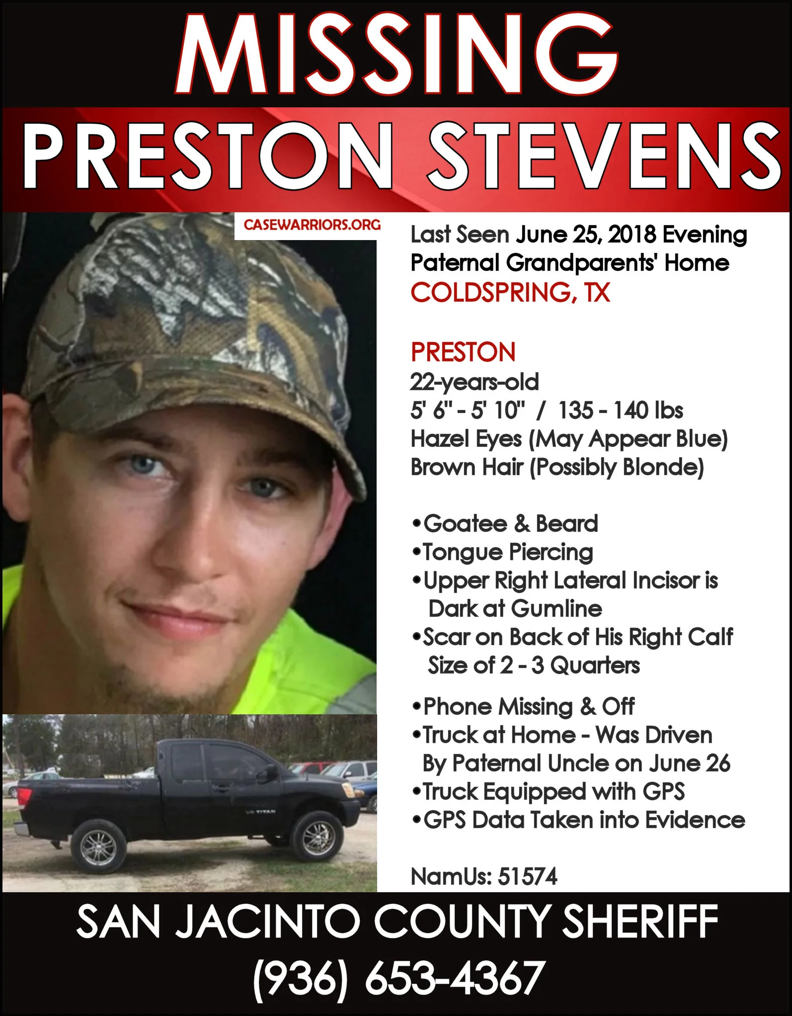 PRESTON STEVENS