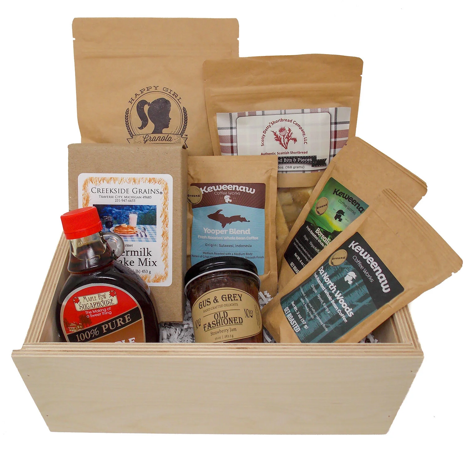 The Breakfast Gift Box — Gift Baskets From Michigan